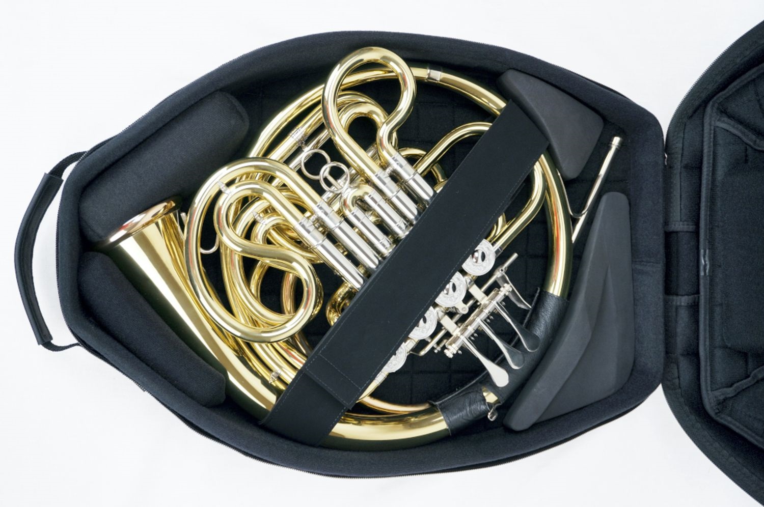 Marcus Bonna Soft Case for French Horn model MB, Dark Brown Leather