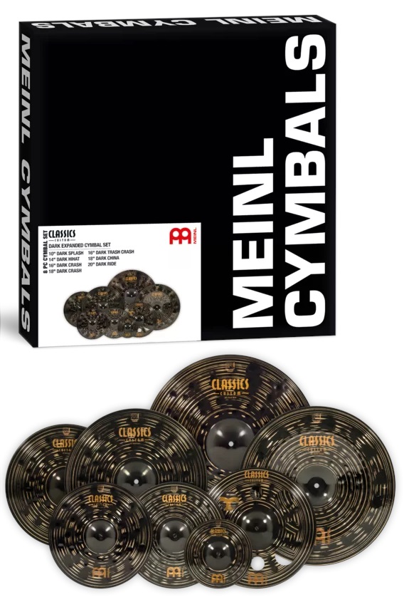 Meinl Classics Custom Dark Expanded Cymbal Set