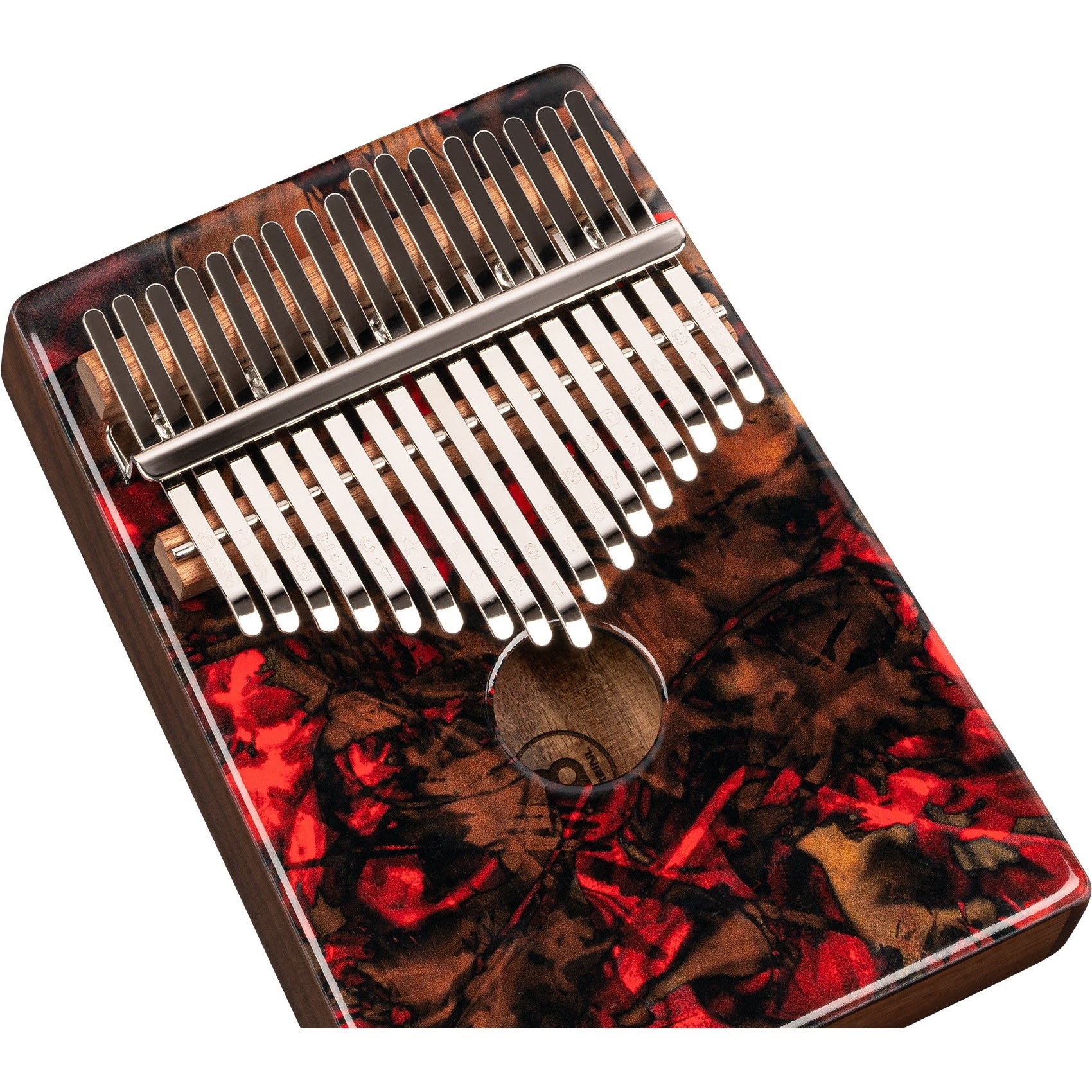 Meinl KA17LV Sound Hole Designer Kalmiba Lava