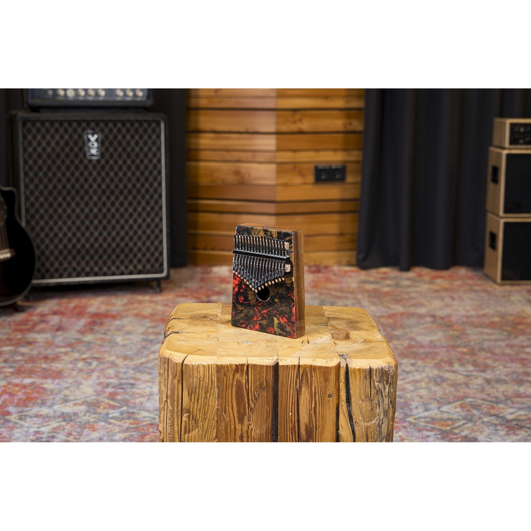 Meinl KA17LV Sound Hole Designer Kalmiba Lava