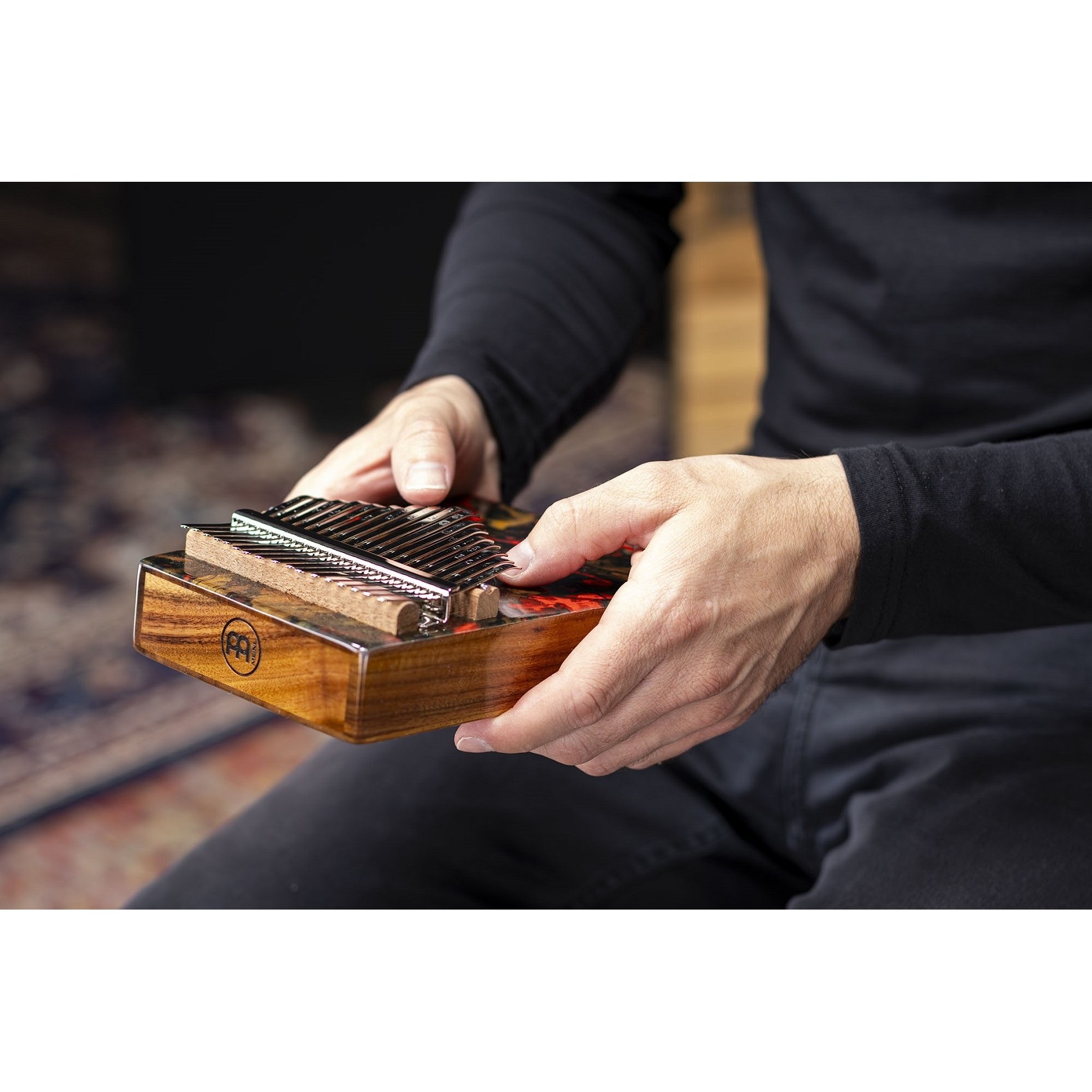 Meinl KA17LV Sound Hole Designer Kalmiba Lava