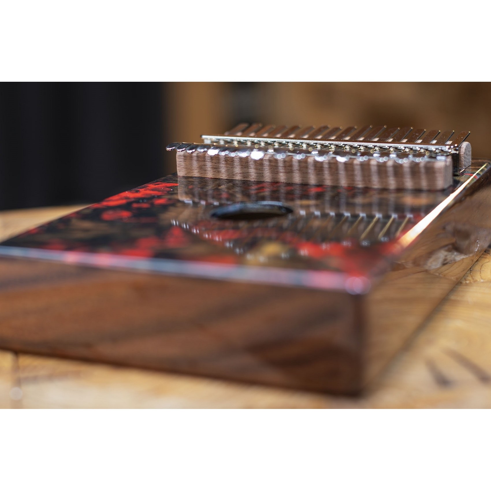 Meinl KA17LV Sound Hole Designer Kalmiba Lava