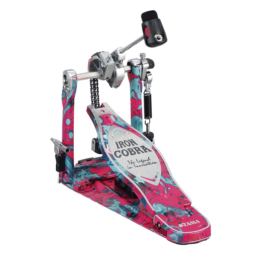 E-shop Tama 50th Limited Iron Cobra 900 Marble Coral Swirl Power Glide Single