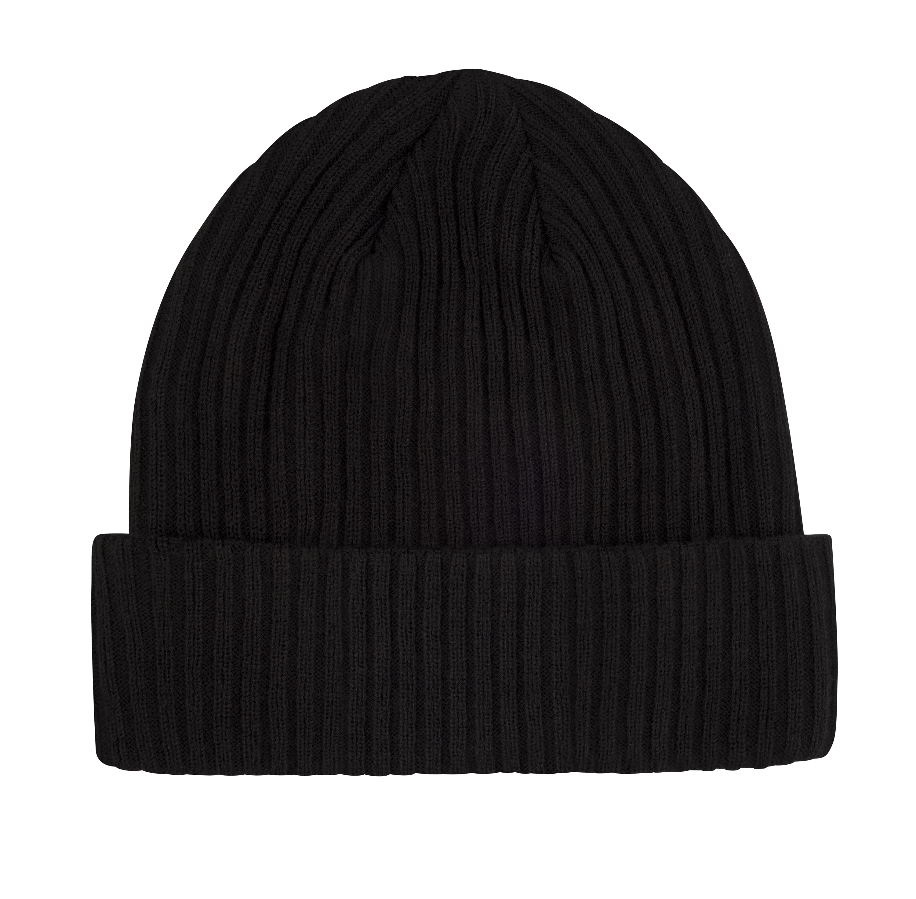 Fender Pick Patch Ribbed Beanie Black
