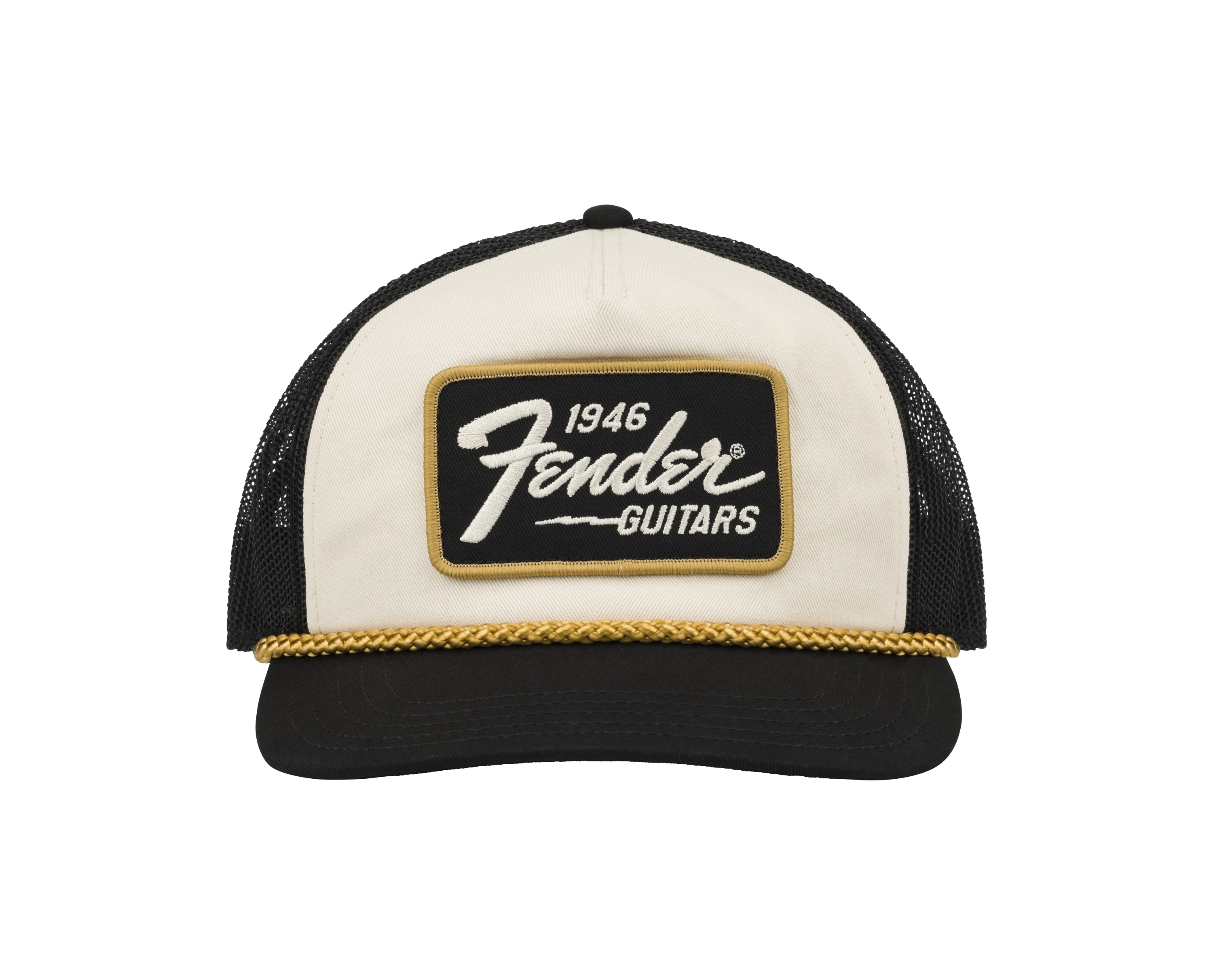 Fender 1946 Gold Braid Hat Cream/Black