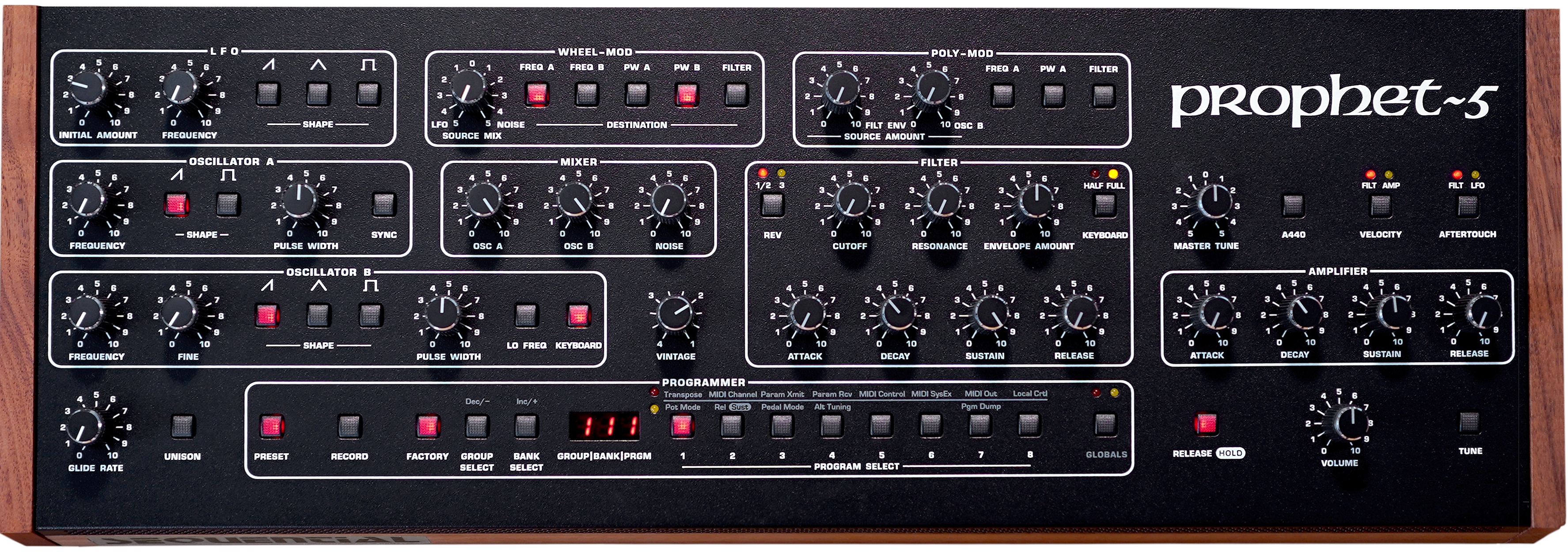 E-shop Sequential Prophet-5 Desktop Module