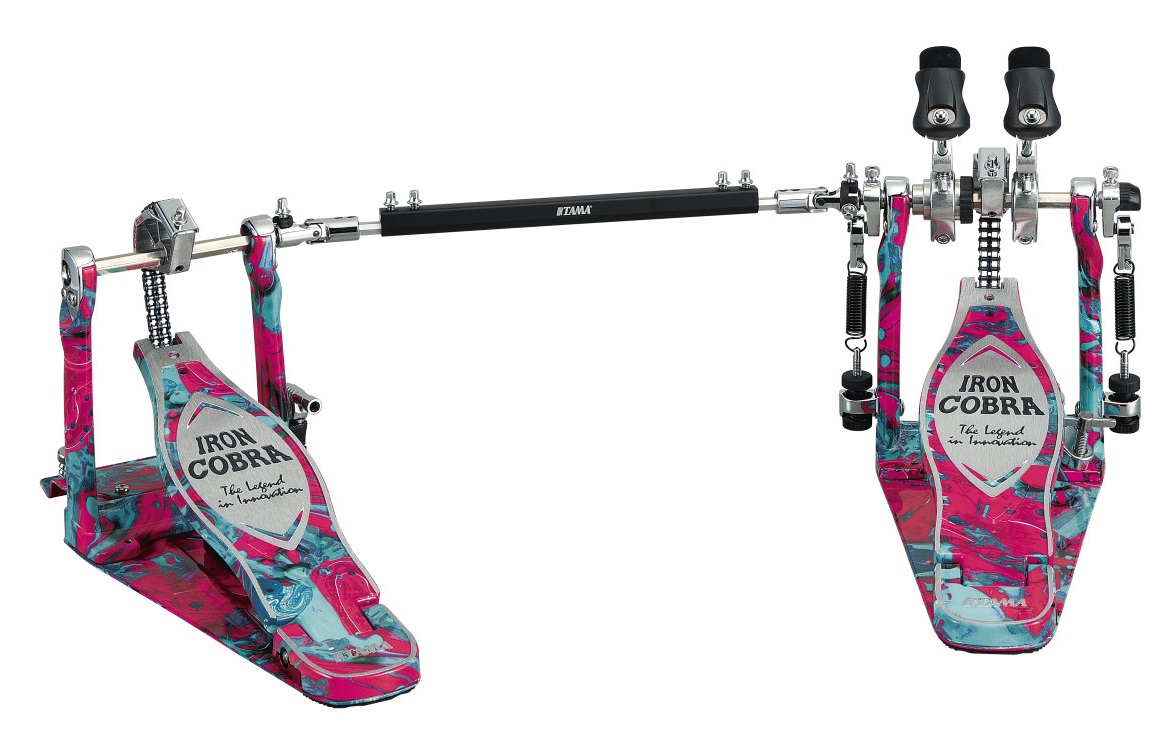E-shop Tama 50th Limited Iron Cobra 900 Marble Coral Swirl Power Glide Twin P
