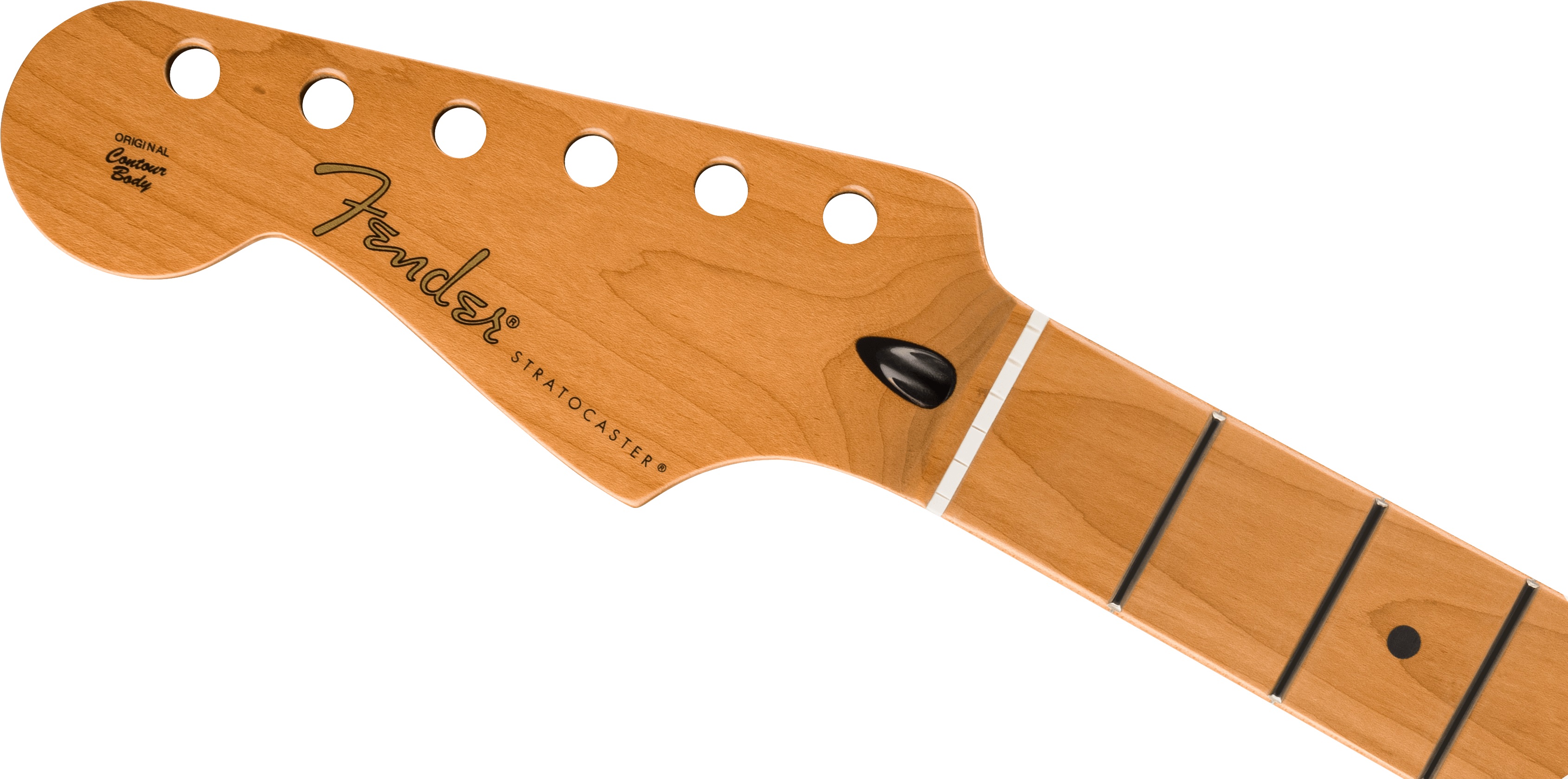 Fender Satin Roasted Maple Stratocaster LH Neck, Maple, Flat Oval Shap