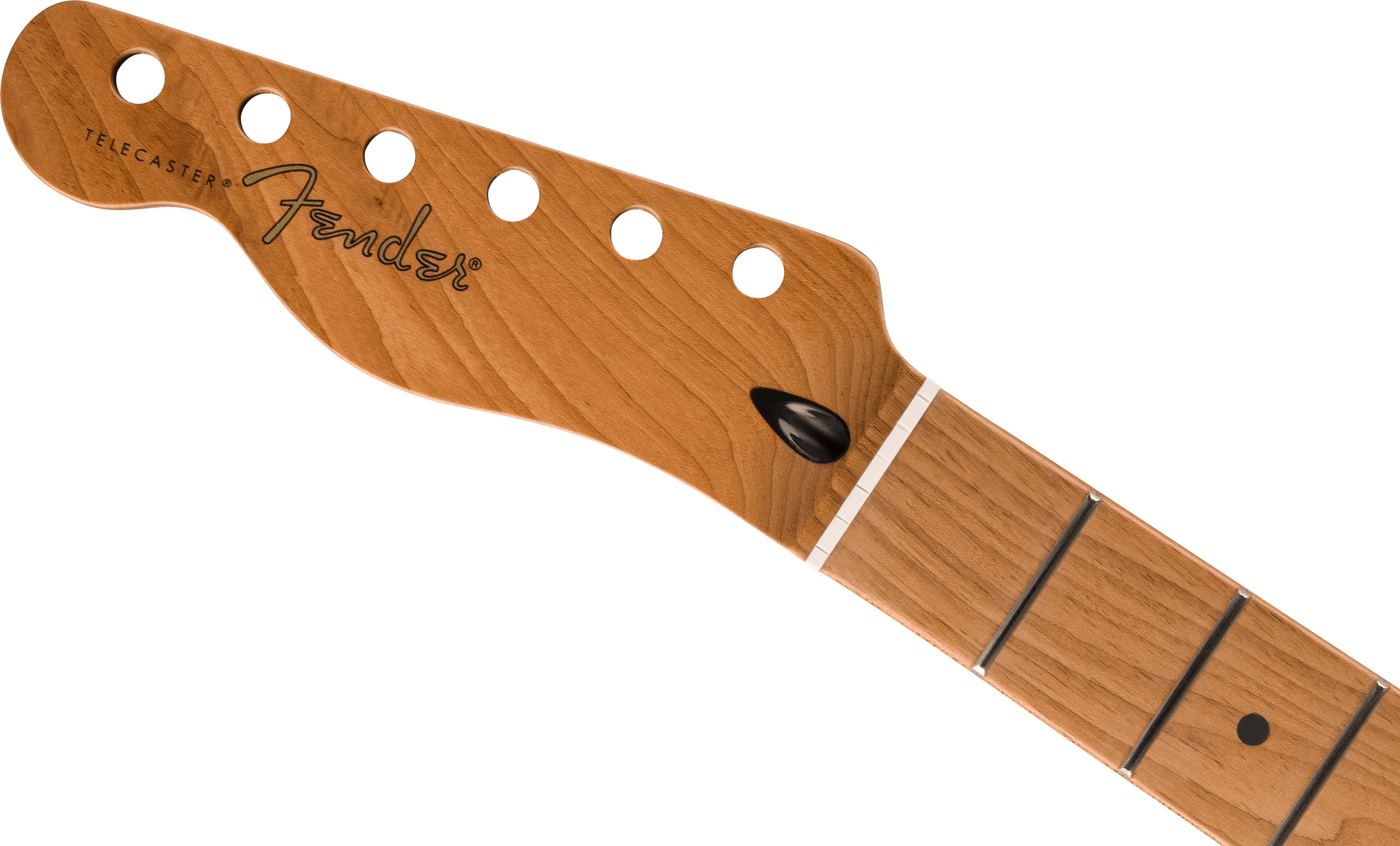 Fender Satin Roasted Maple Telecaster LH Neck, Maple, Flat Oval Shape