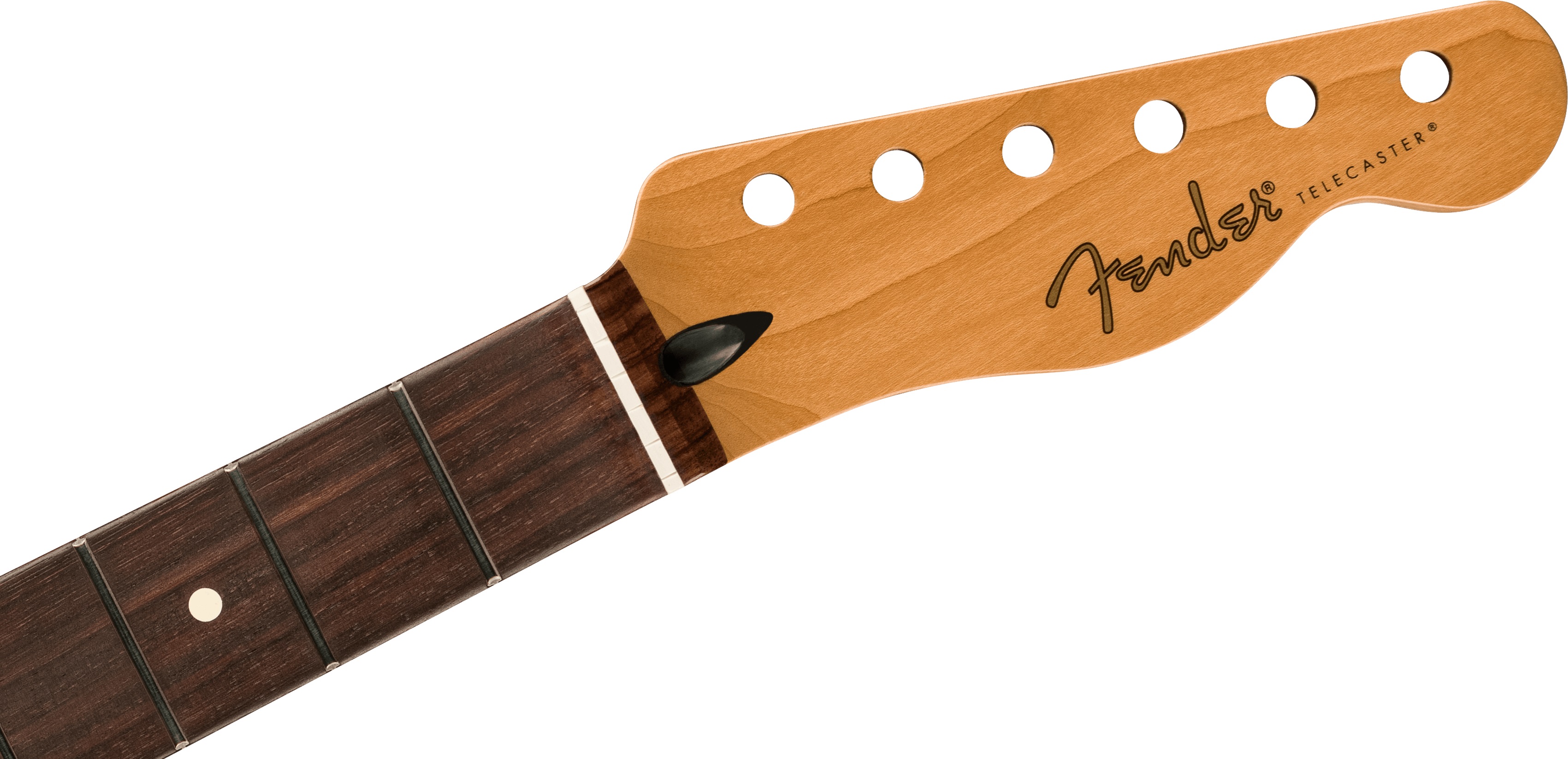 Fender Satin Roasted Maple Telecaster Neck, Rosewood, Flat Oval Shape