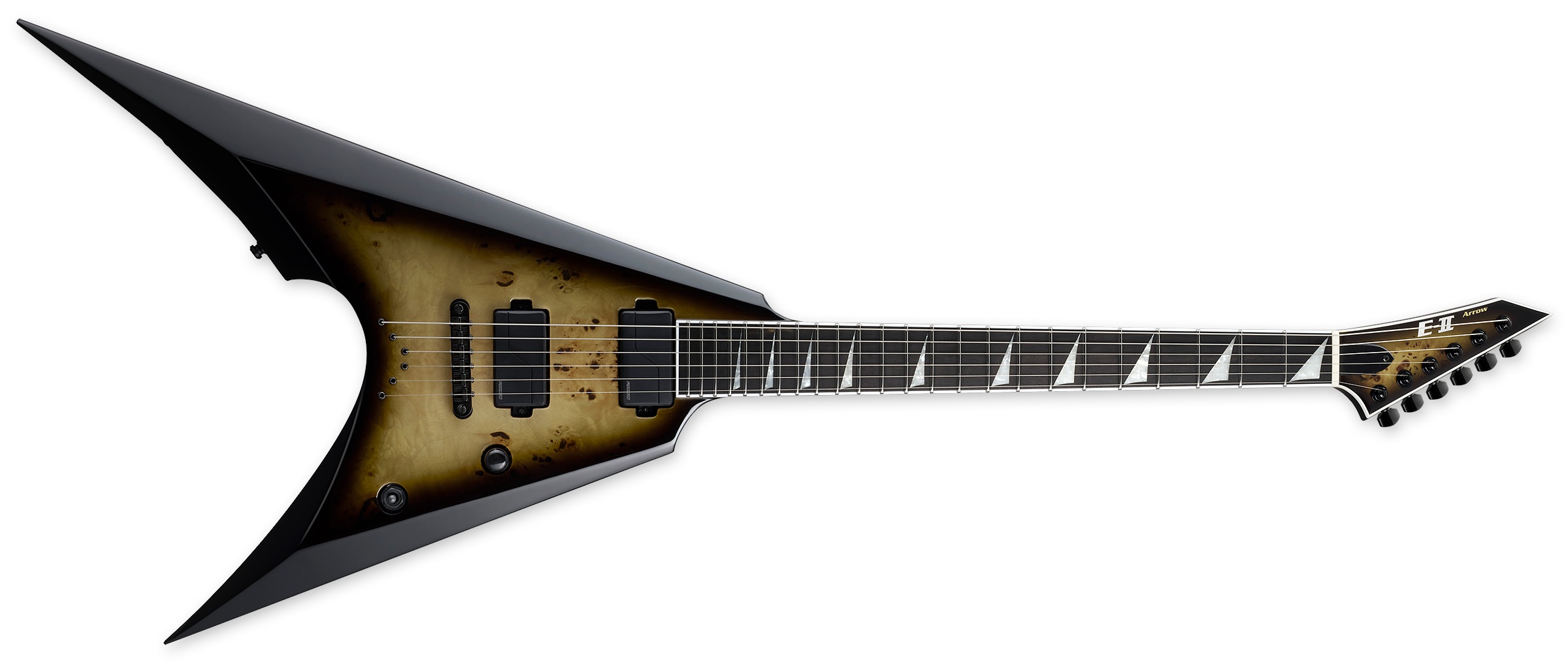 ESP E-II Arrow NT BM FL Nebula Black Burst