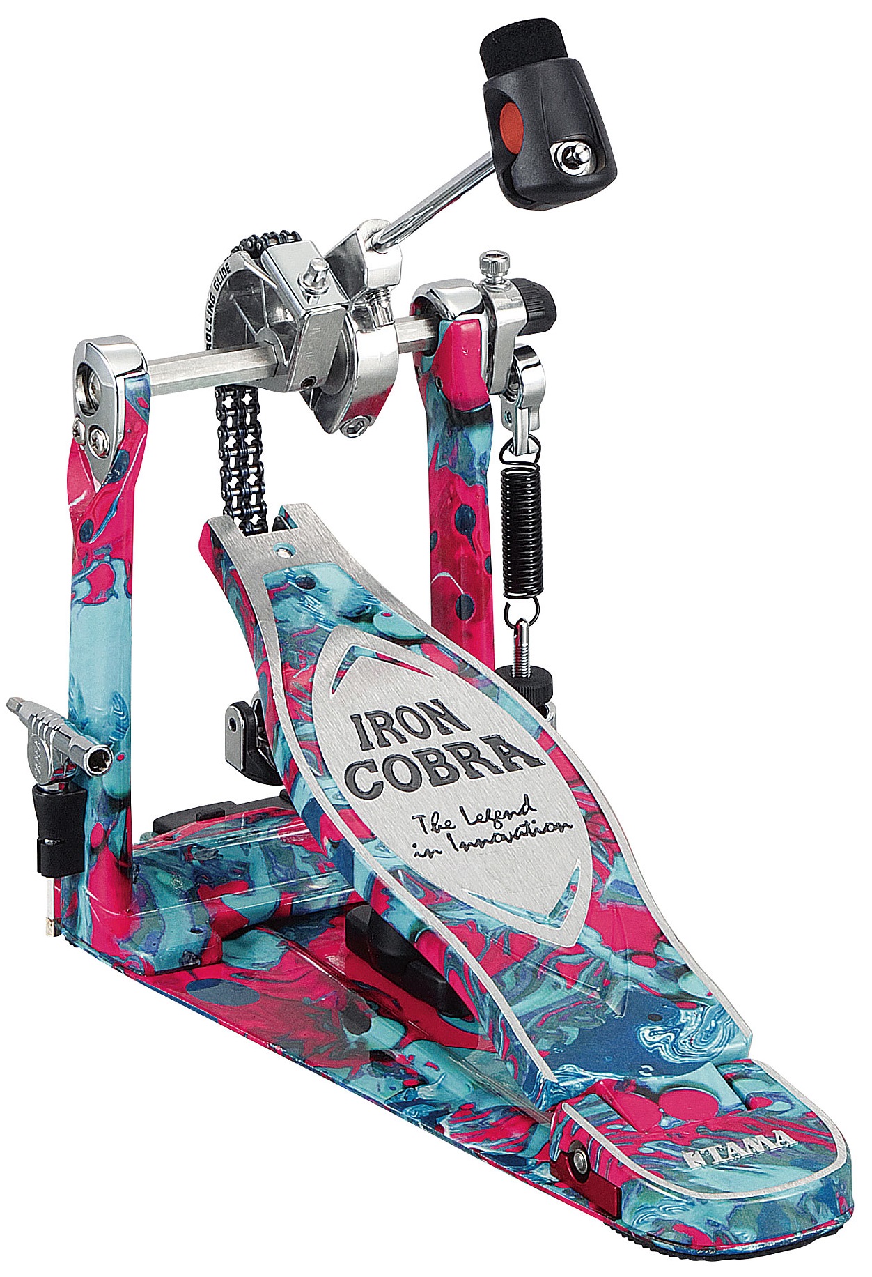 E-shop Tama 50th Limited Iron Cobra 900 Marble Coral Swirl Rolling Glide Sing