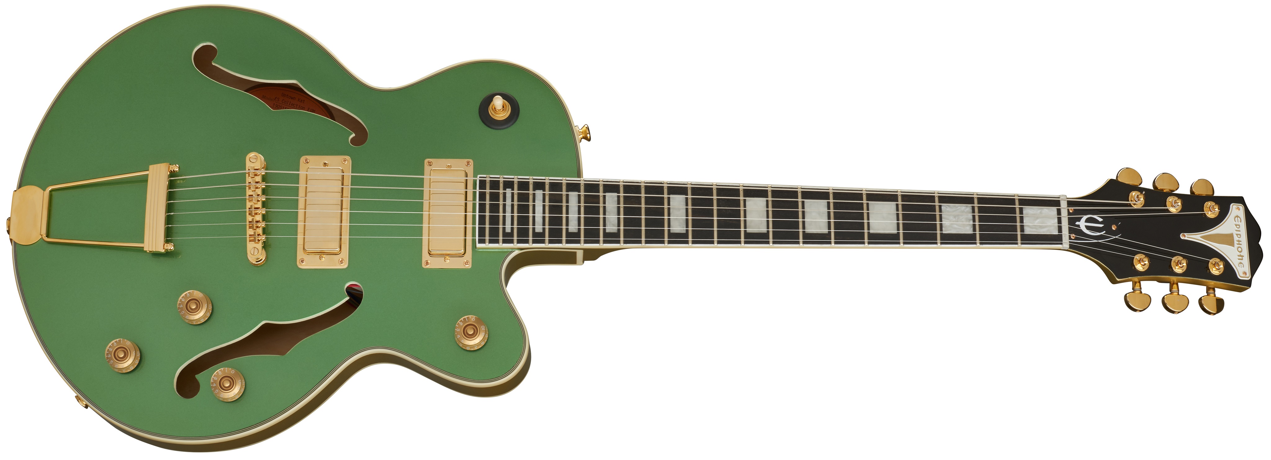 Epiphone Uptown Kat ES Emerald Green Metallic
