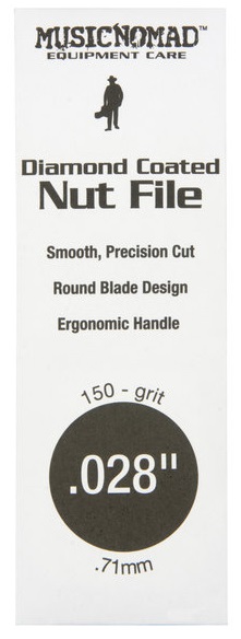 Music Nomad Diamond Coated Nut File - .028”