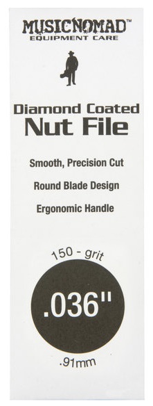 Music Nomad Diamond Coated Nut File - .036”