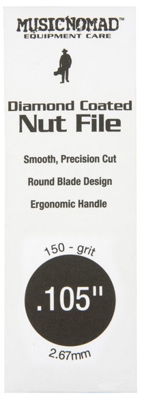 Music Nomad Diamond Coated Nut File - .105”