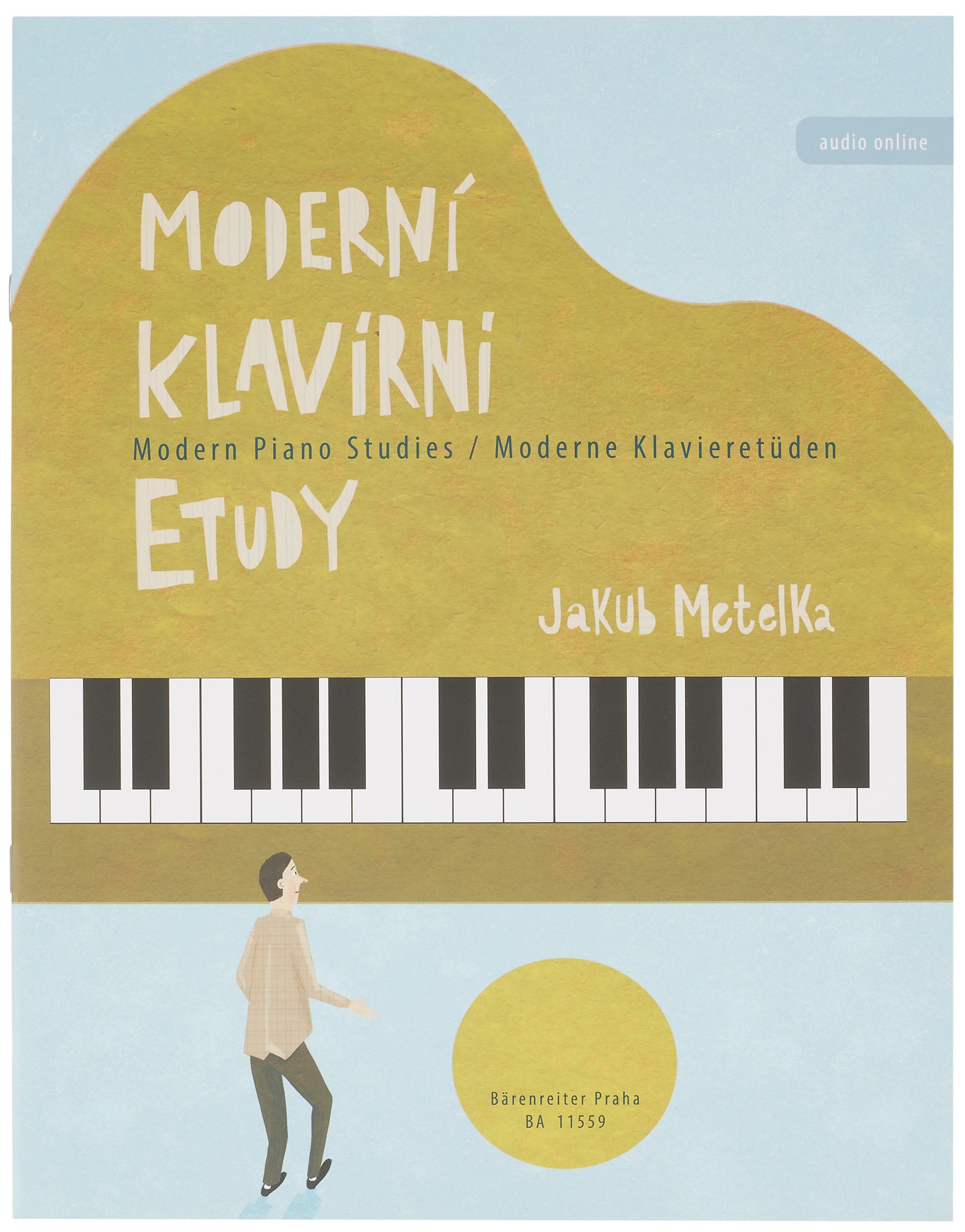 E-shop KN Moderní klavírní etudy - Jakub Metelka
