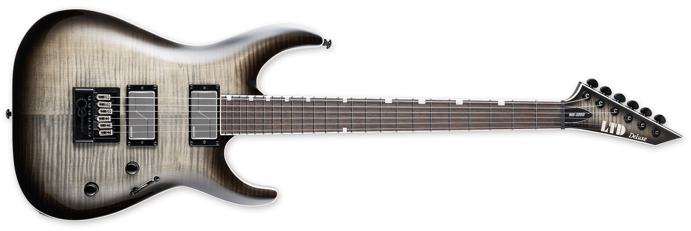 ESP LTD MH-1000 Evertune FM Charcoal Burst