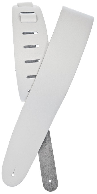 E-shop D'Addario Basic Classic Leather Guitar Strap White