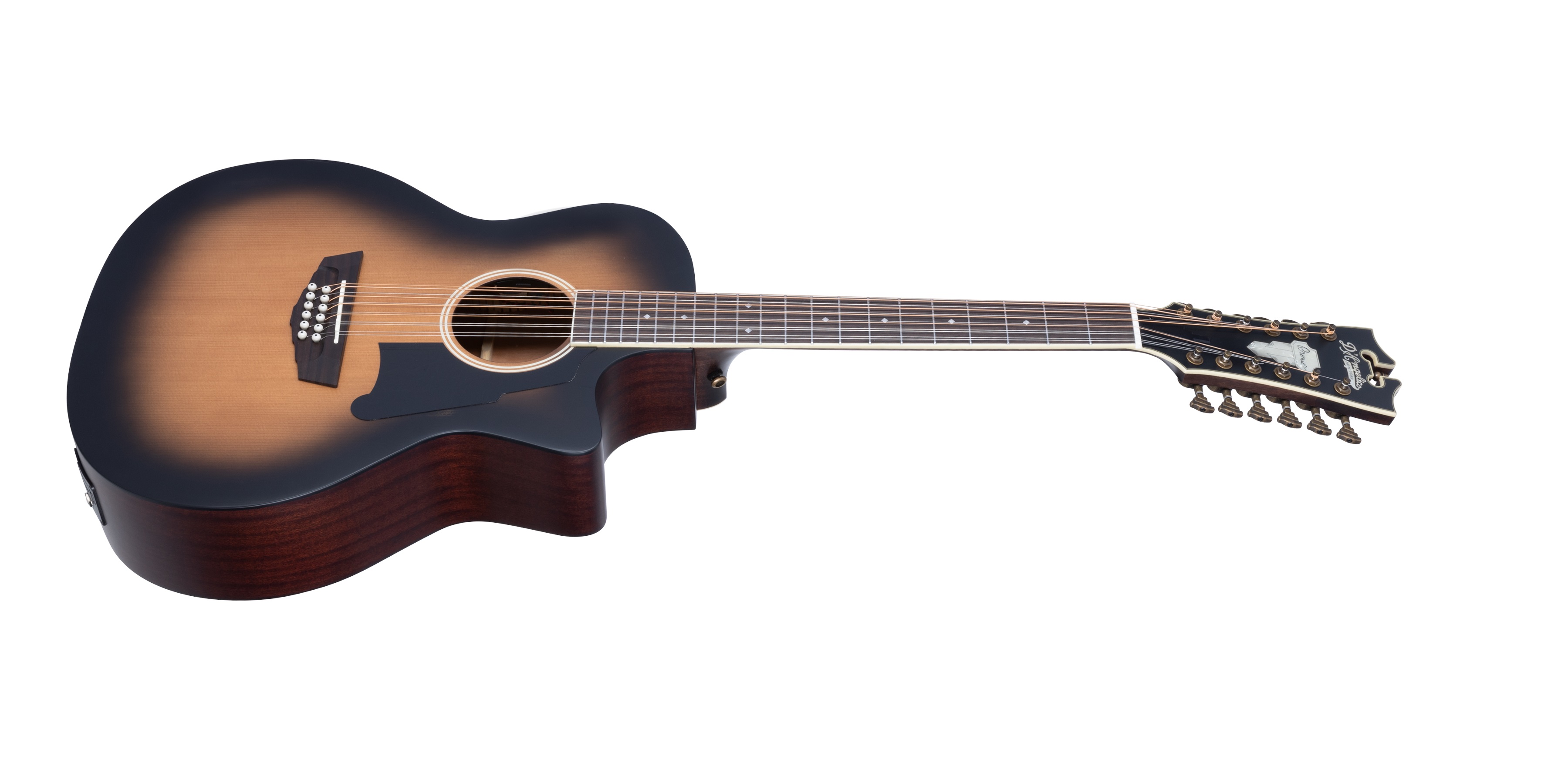 D'Angelico Premier Fulton Grand Auditorium 12-String CE Aged Burst