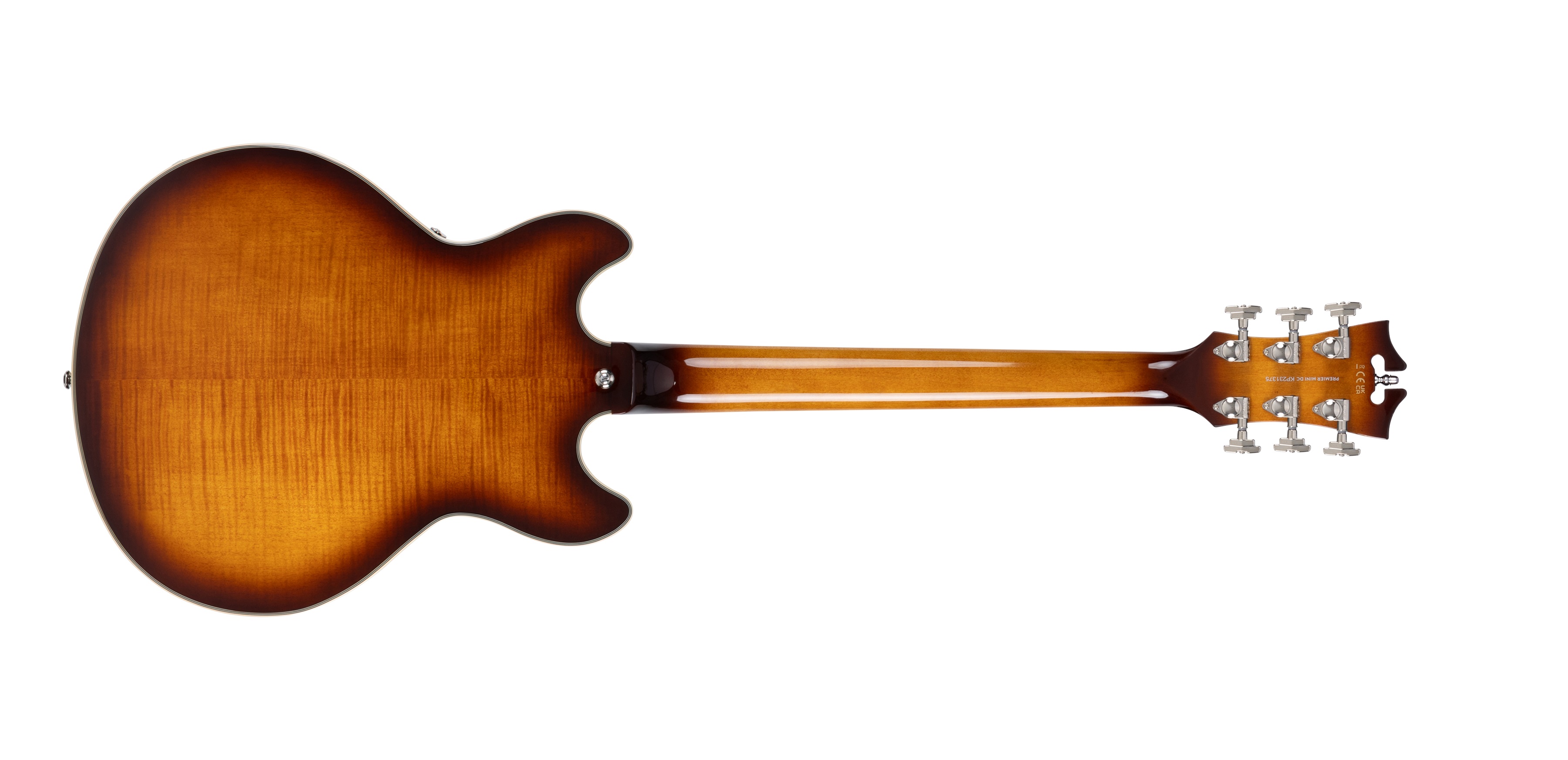 D’Angelico Premier Mini DC Double Cutaway Stop-Bar Tailpie CE Dark ICE