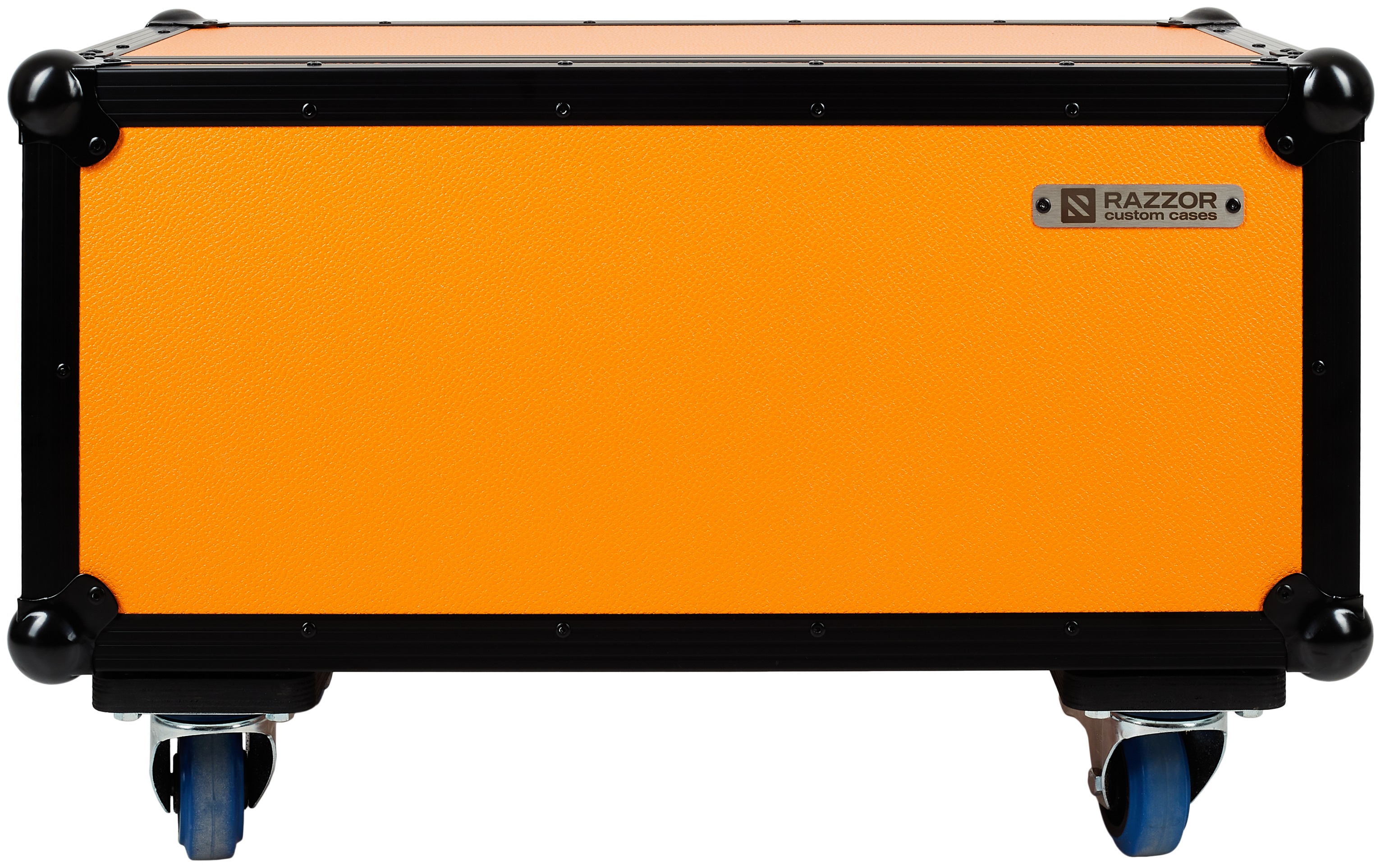 E-shop Razzor Cases PREMIUM Orange Dual Terror Head Case Wheels