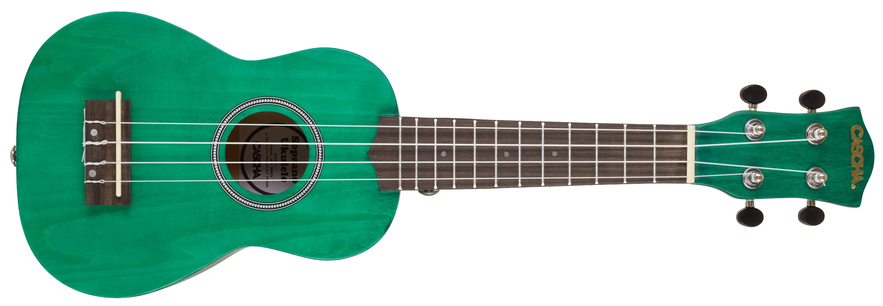 E-shop Cascha HH 3972 Soprano Ukulele Bundle Green