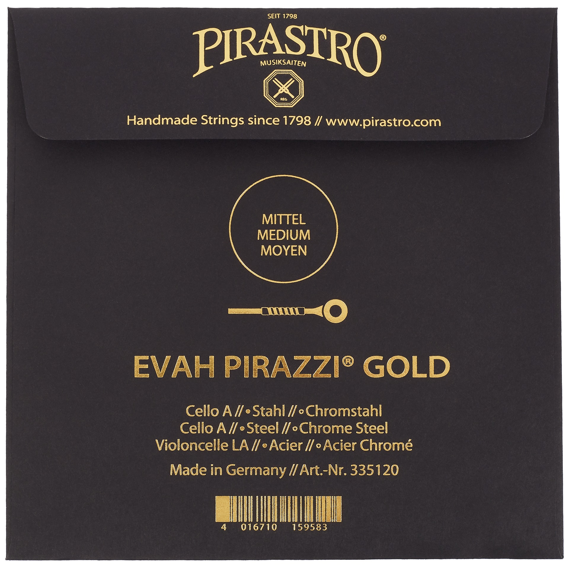 Pirastro Evah Pirazzi Gold Vcl Set medium