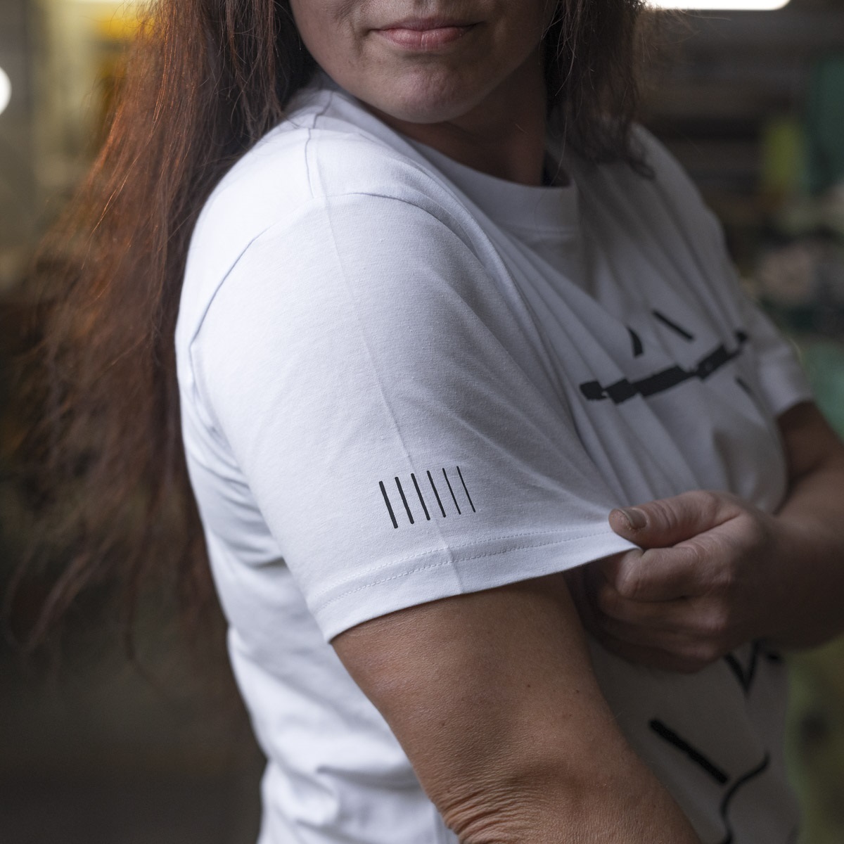 Furch White T-shirt print bracing M