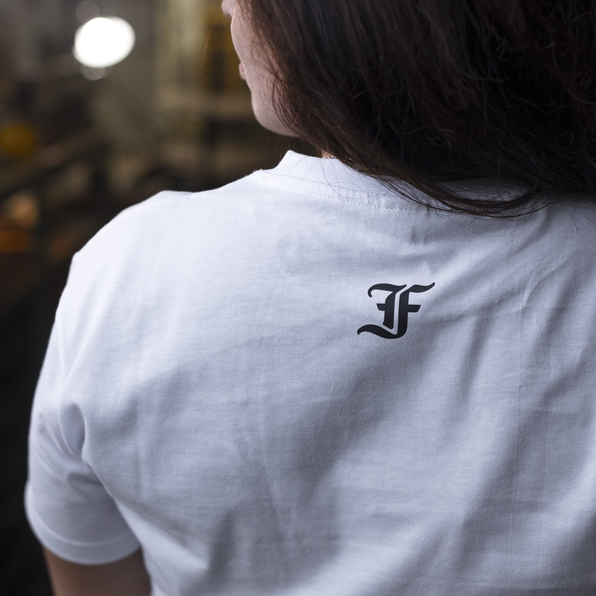 Furch White T-shirt print bracing S