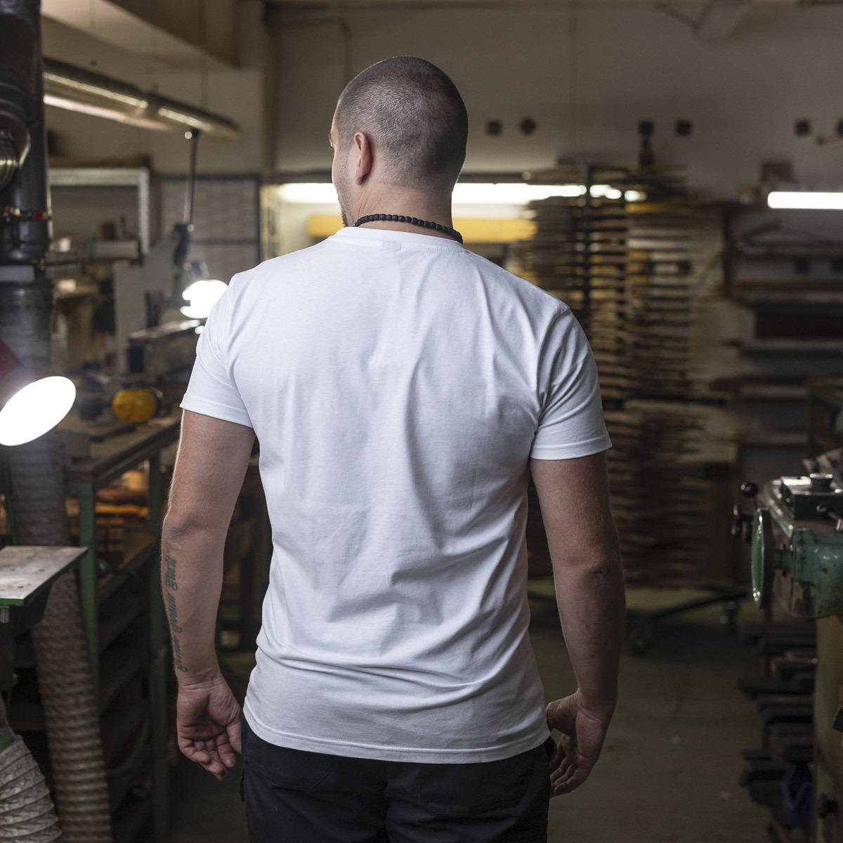 Furch White T-shirt basic XXL