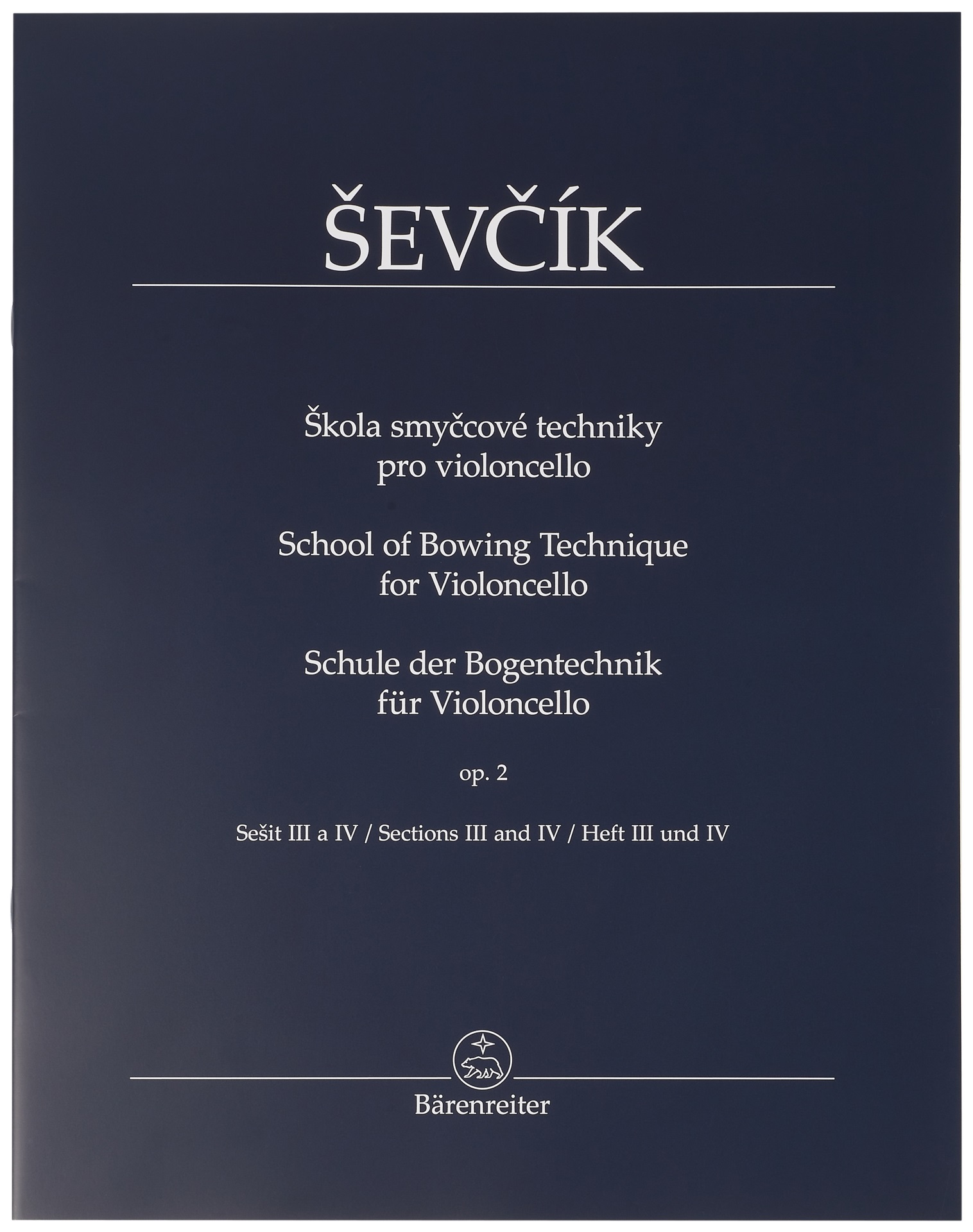 E-shop MS Škola smyčcové techniky pro violoncello op. 2, sešit III a IV - Ota