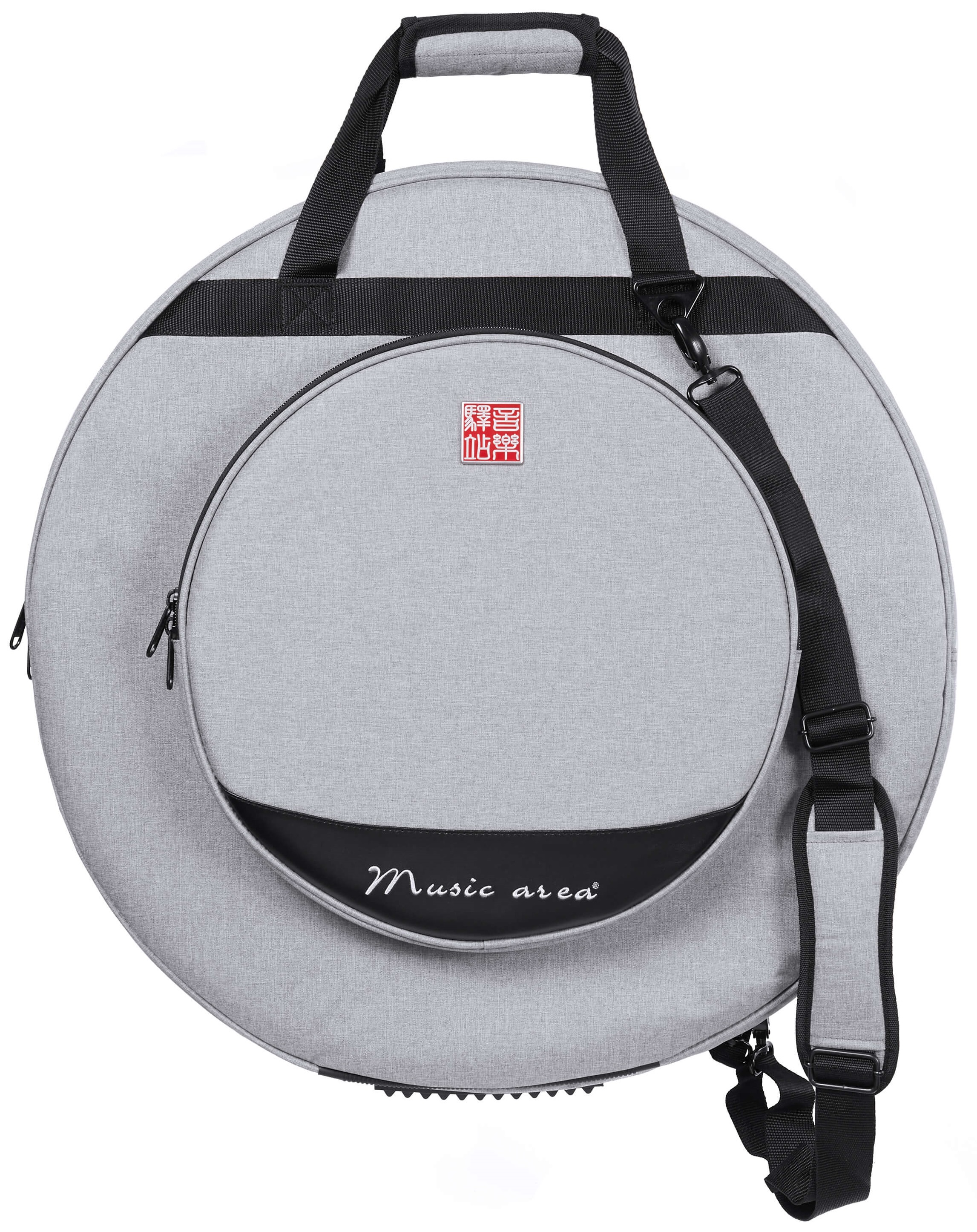 Music Area 22" Cymbal Backpack Grey