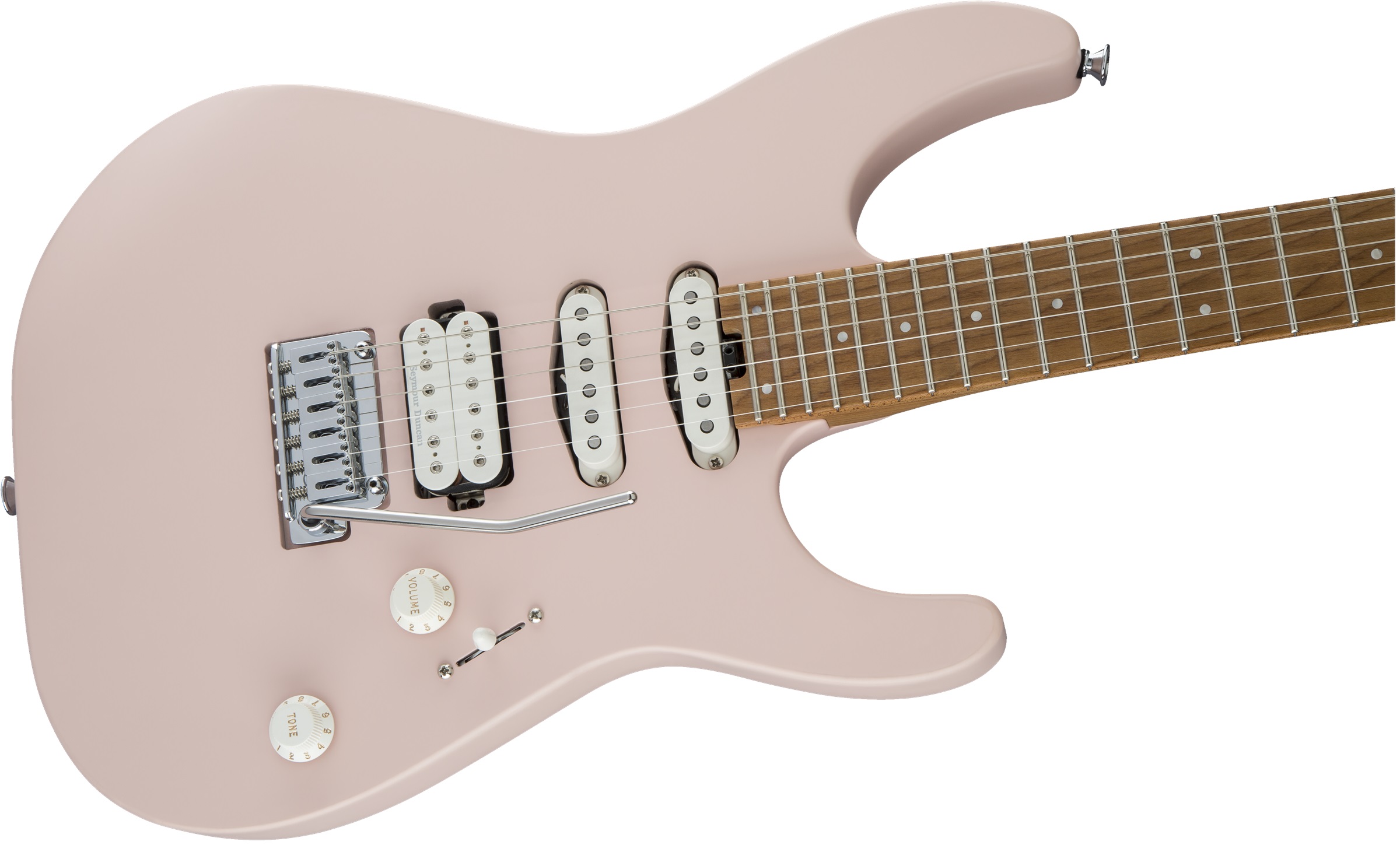 Charvel Pro-Mod DK24 HSS 2PT CM Satin Shell Pink