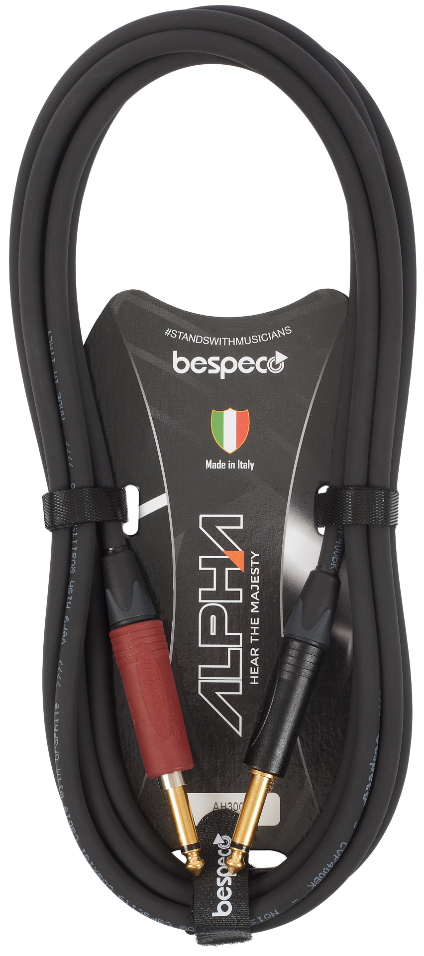 E-shop Bespeco Alpha Instrument Cable Silent Neutrik 3 m