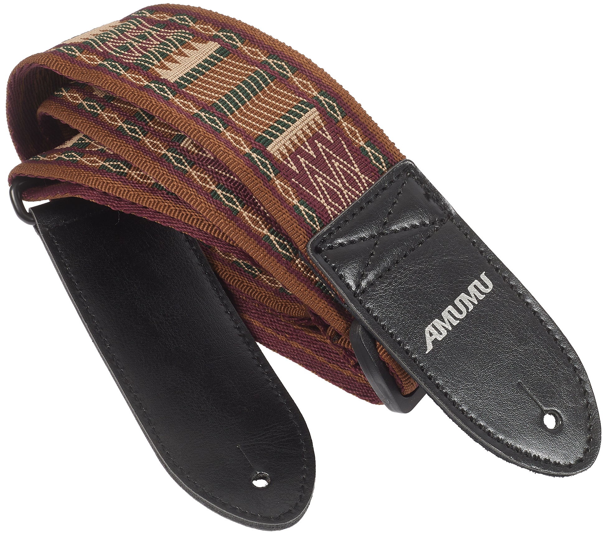 Amumu Brown Diamond Retro Chevron Strap