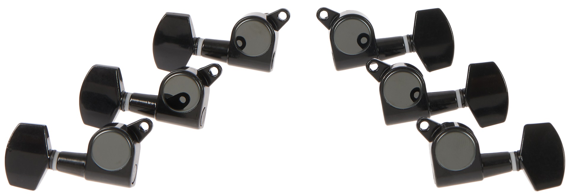E-shop Razzor Guitar Tuners 3+3 Black