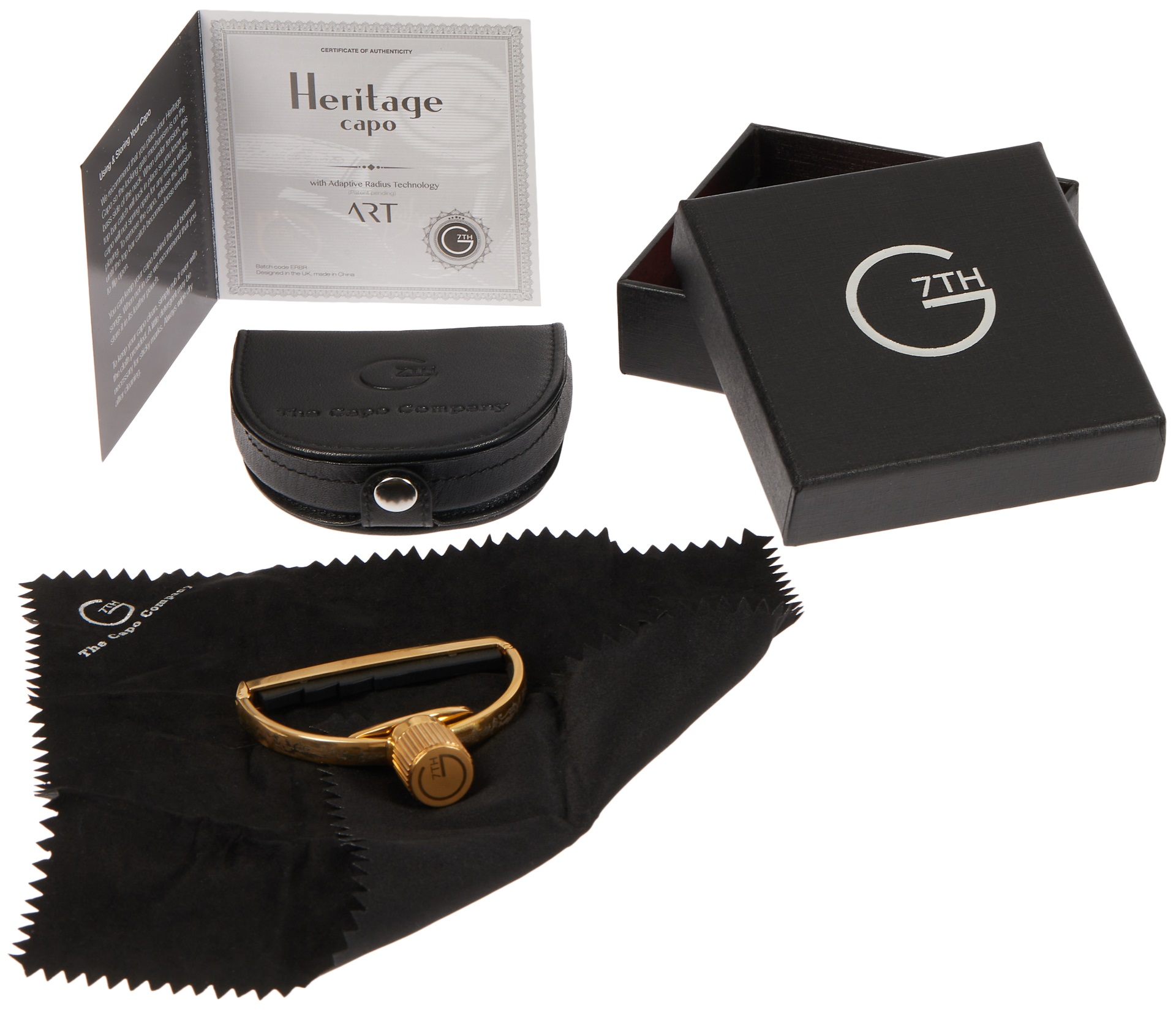 G7th Heritage 3 12-String Guitar Gold