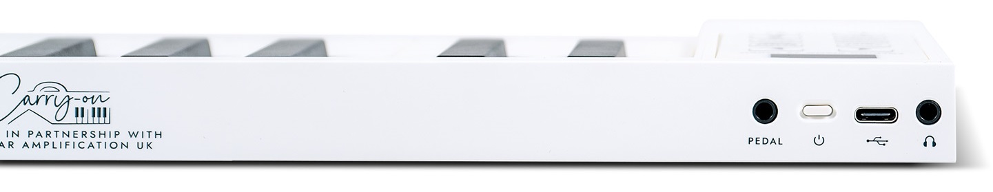 Carry-On Piano 49 Touch - White