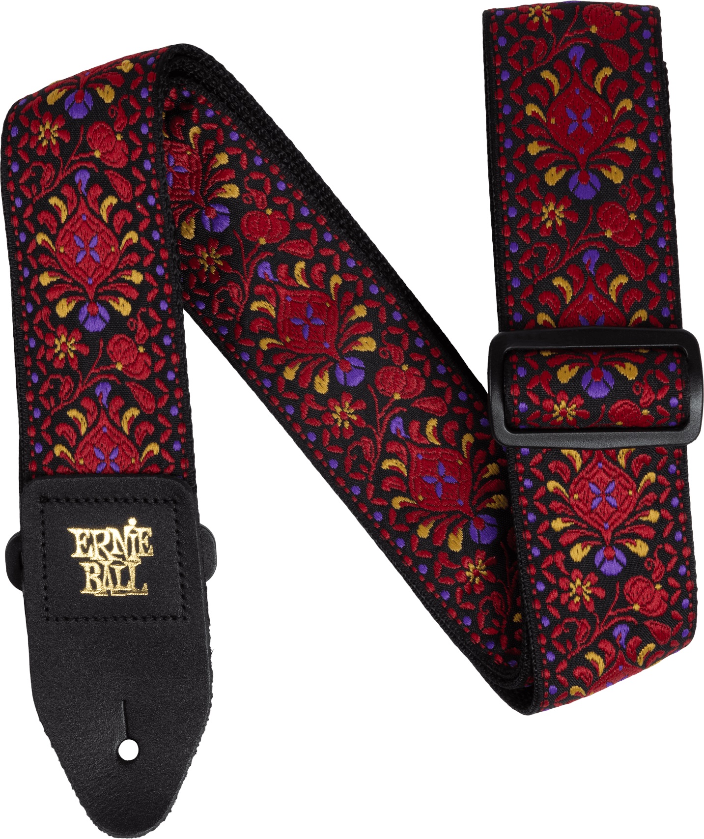 E-shop Ernie Ball Classic Jacquard Guitar/Bass Strap - Crimson Royal Bloom