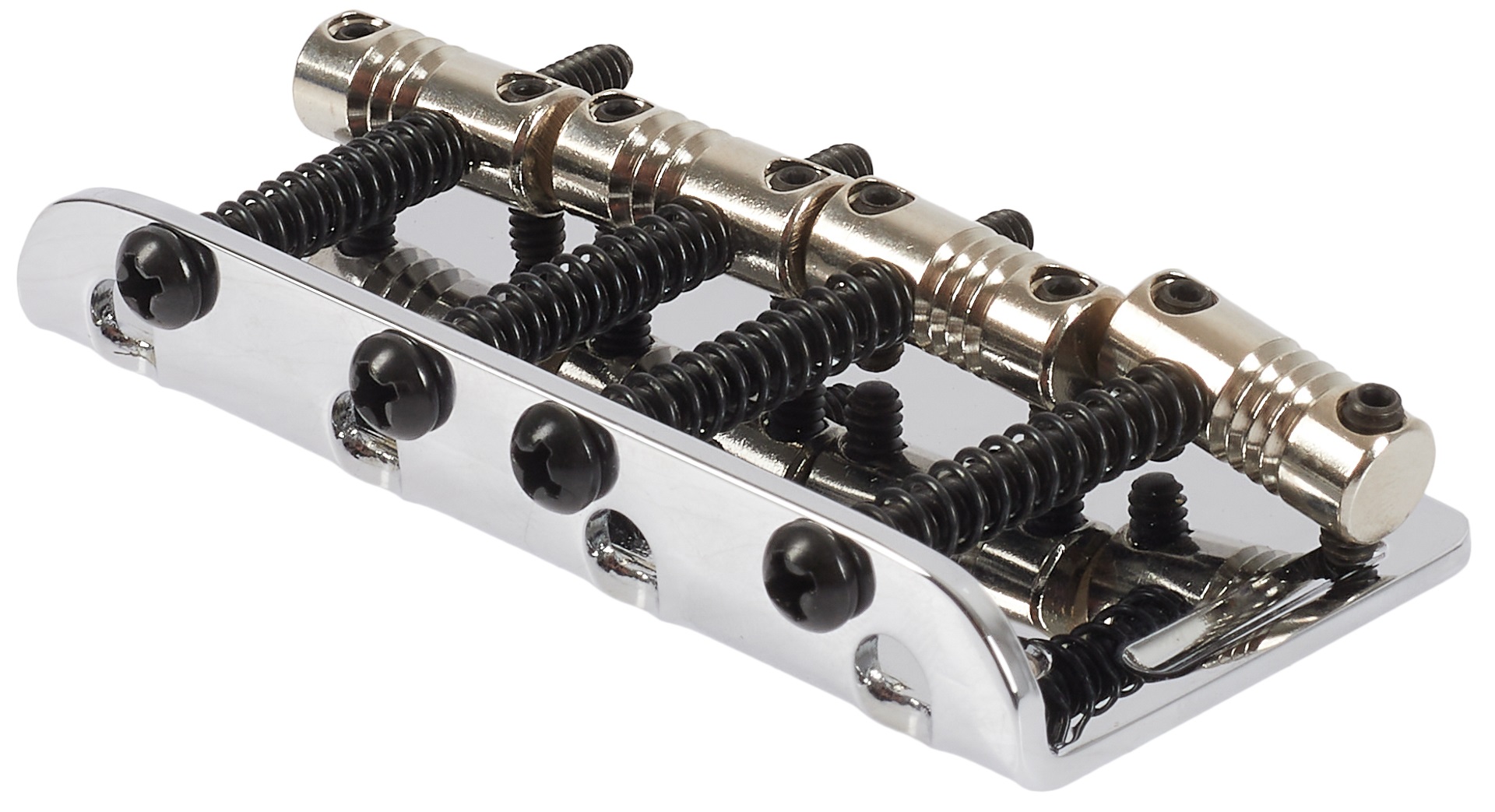 Fender American Deluxe 4-String Bass Bridge Assembly ('04-'10), Chrome