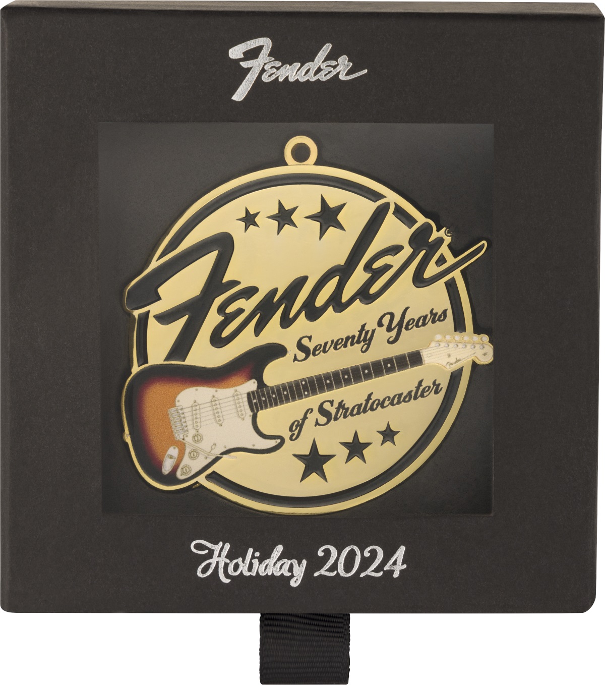 Fender 70th Anniversary Stratocaster Ornament, 2024