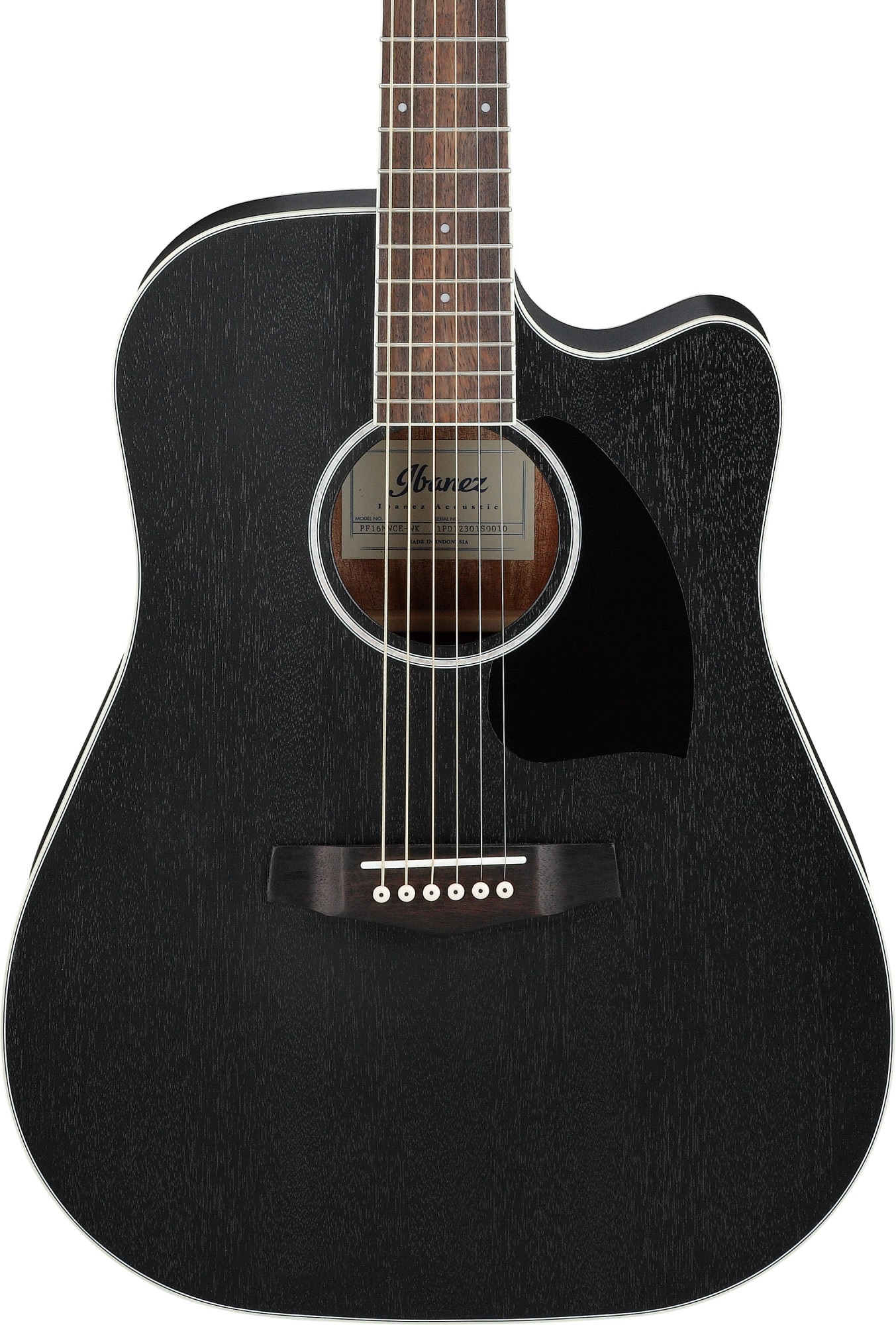 Ibanez PF16MWCE Weathered Black