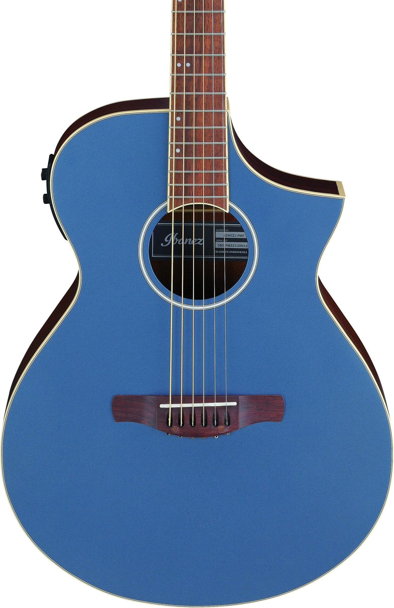 Ibanez AEWC12 Prussian Blue Metallic