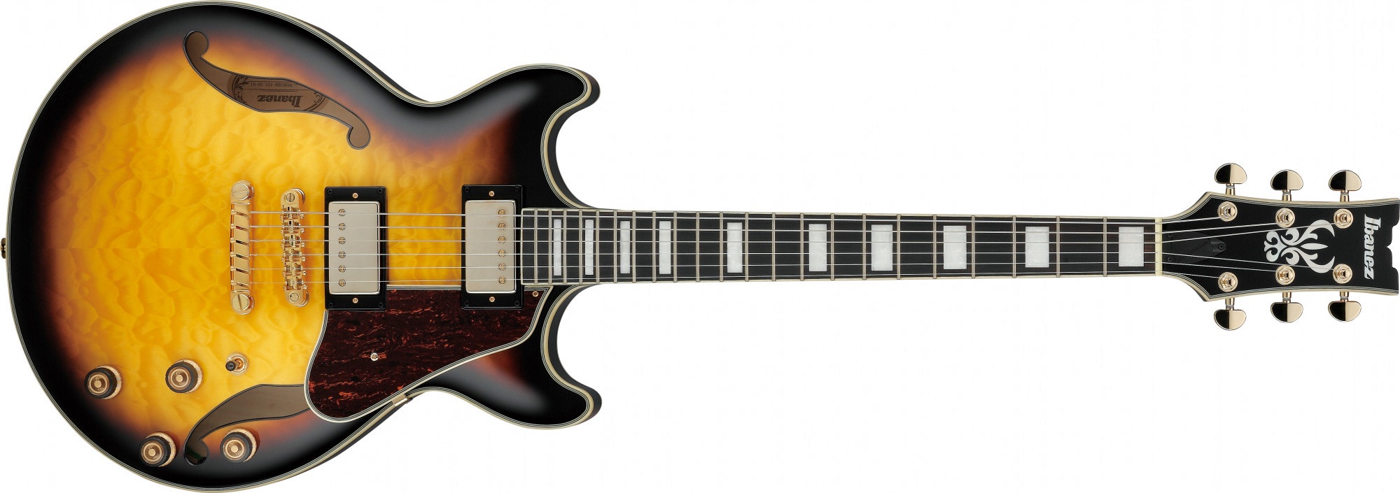 Ibanez AM93QM Antique Yellow Sunburst