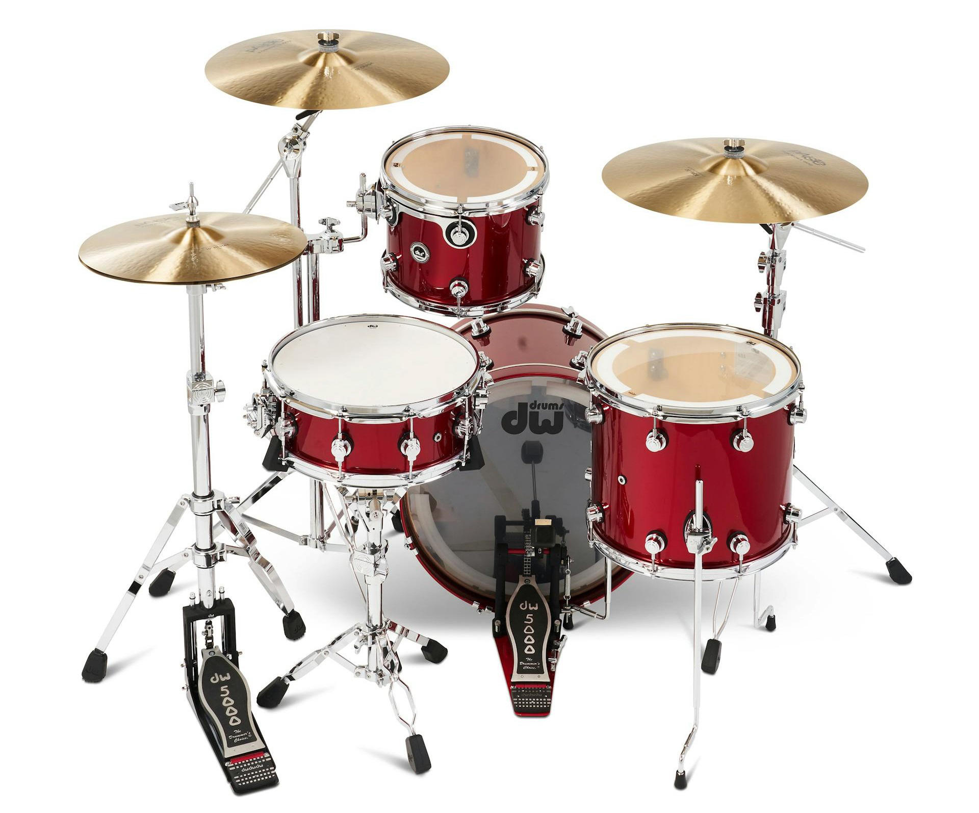 DWe 4-Piece Black Cherry Metallic Lacquer Kit