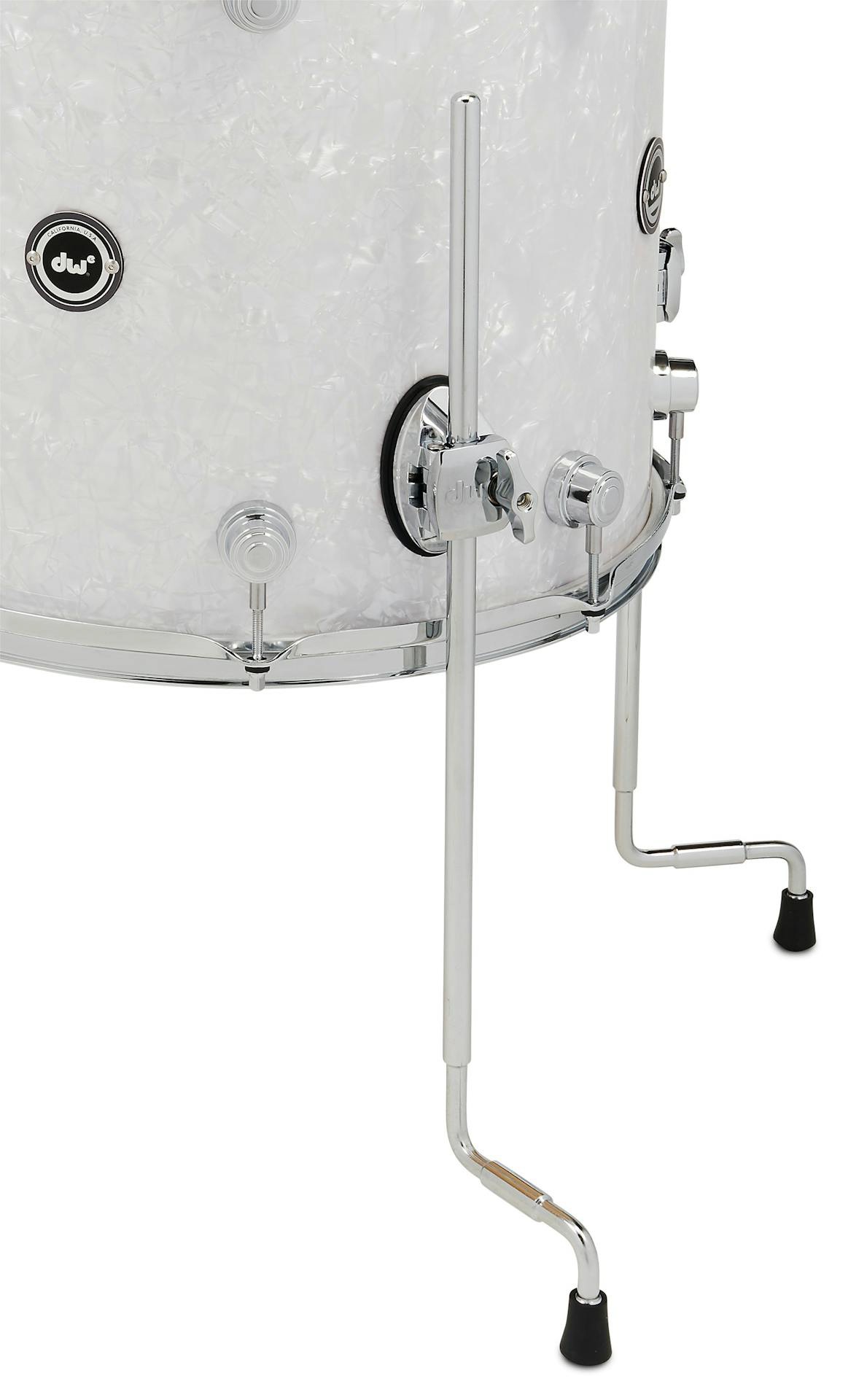 DWe 5-Piece White Marine Pearl Finish Ply Kit