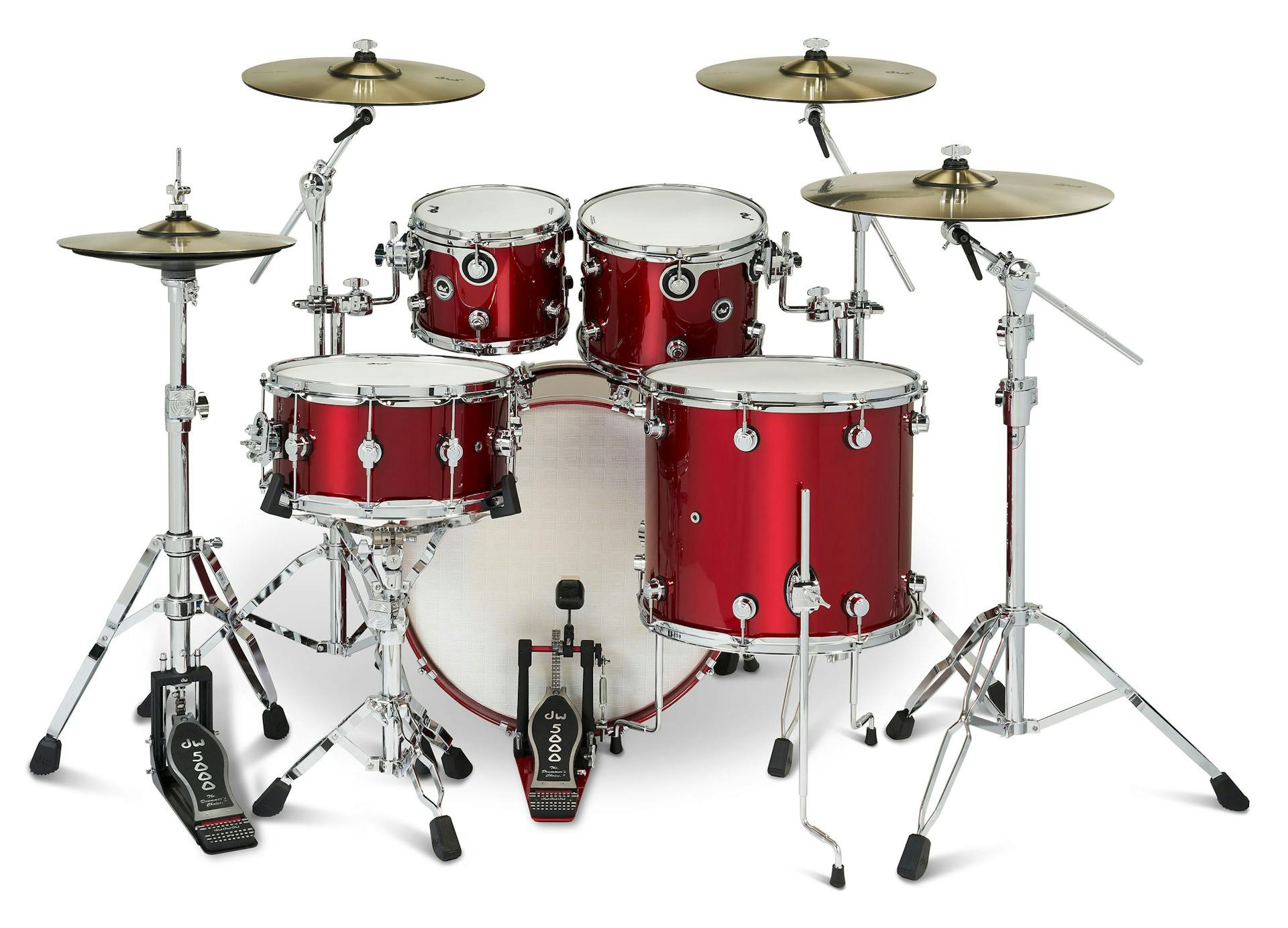 DWe 5-Piece Black Cherry Metallic Lacquer Kit
