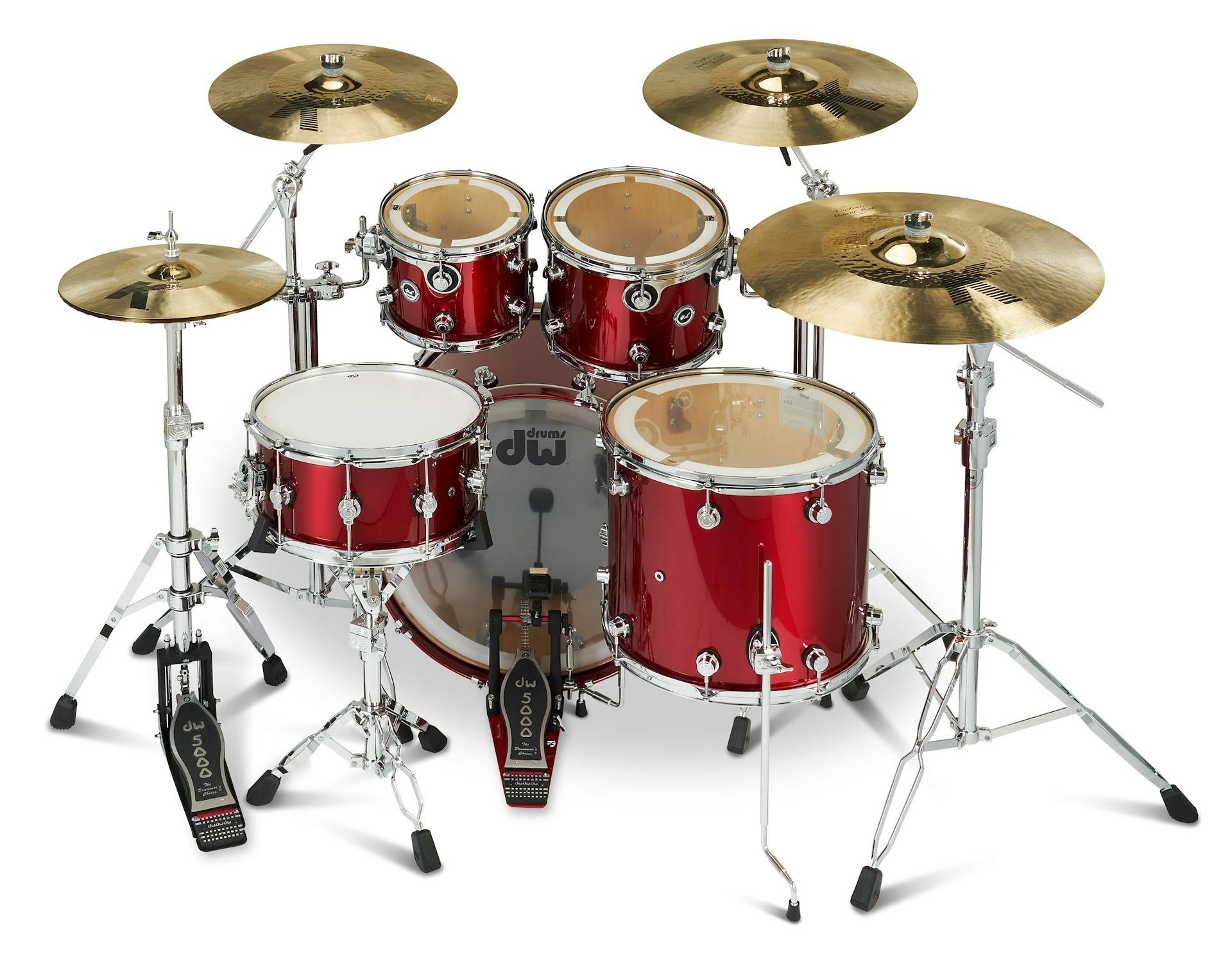 DWe 5-Piece Black Cherry Metallic Lacquer Kit