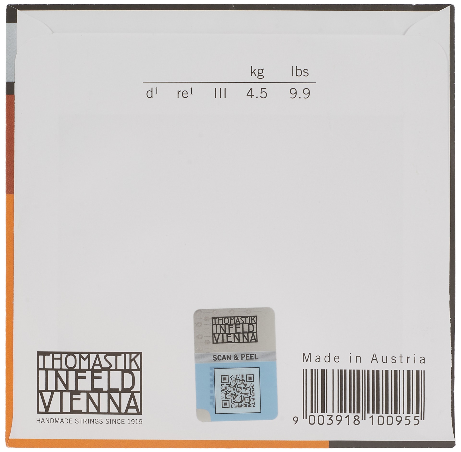 Thomastik Dominant D – Ag mittel Vln (132A)